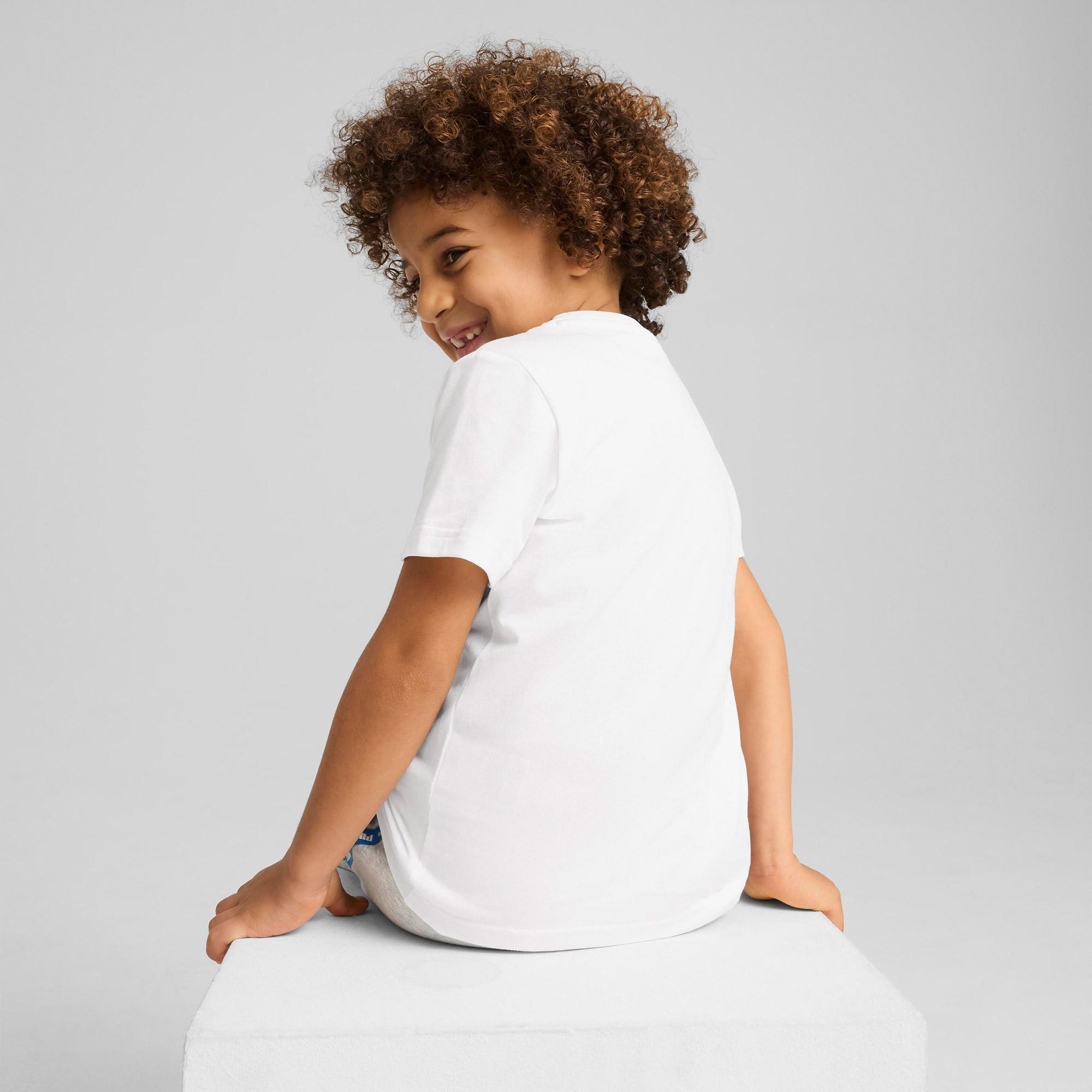 Puma X Hot Wheels Çocuk Beyaz T-Shirt