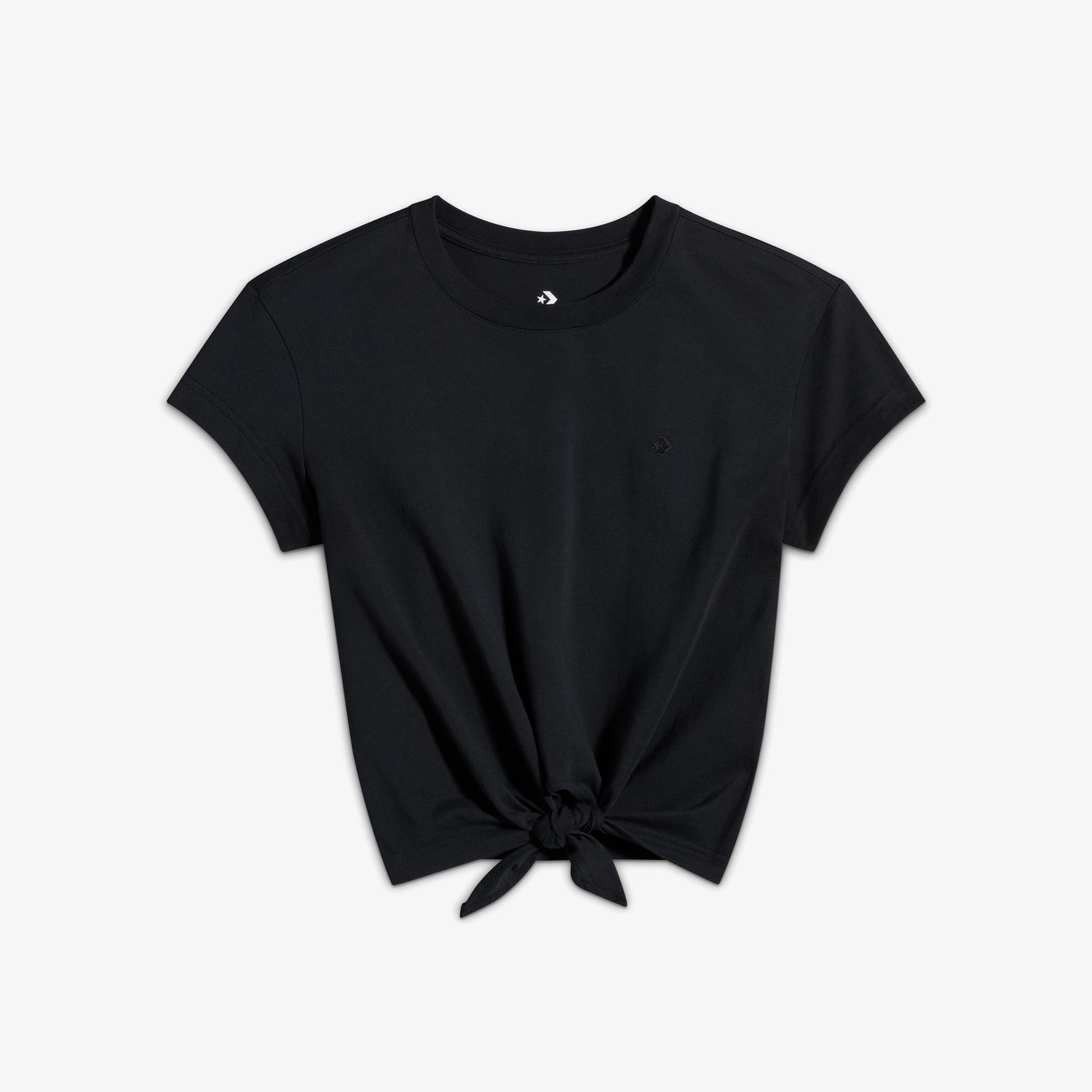 Converse Kadın Siyah T-Shirt