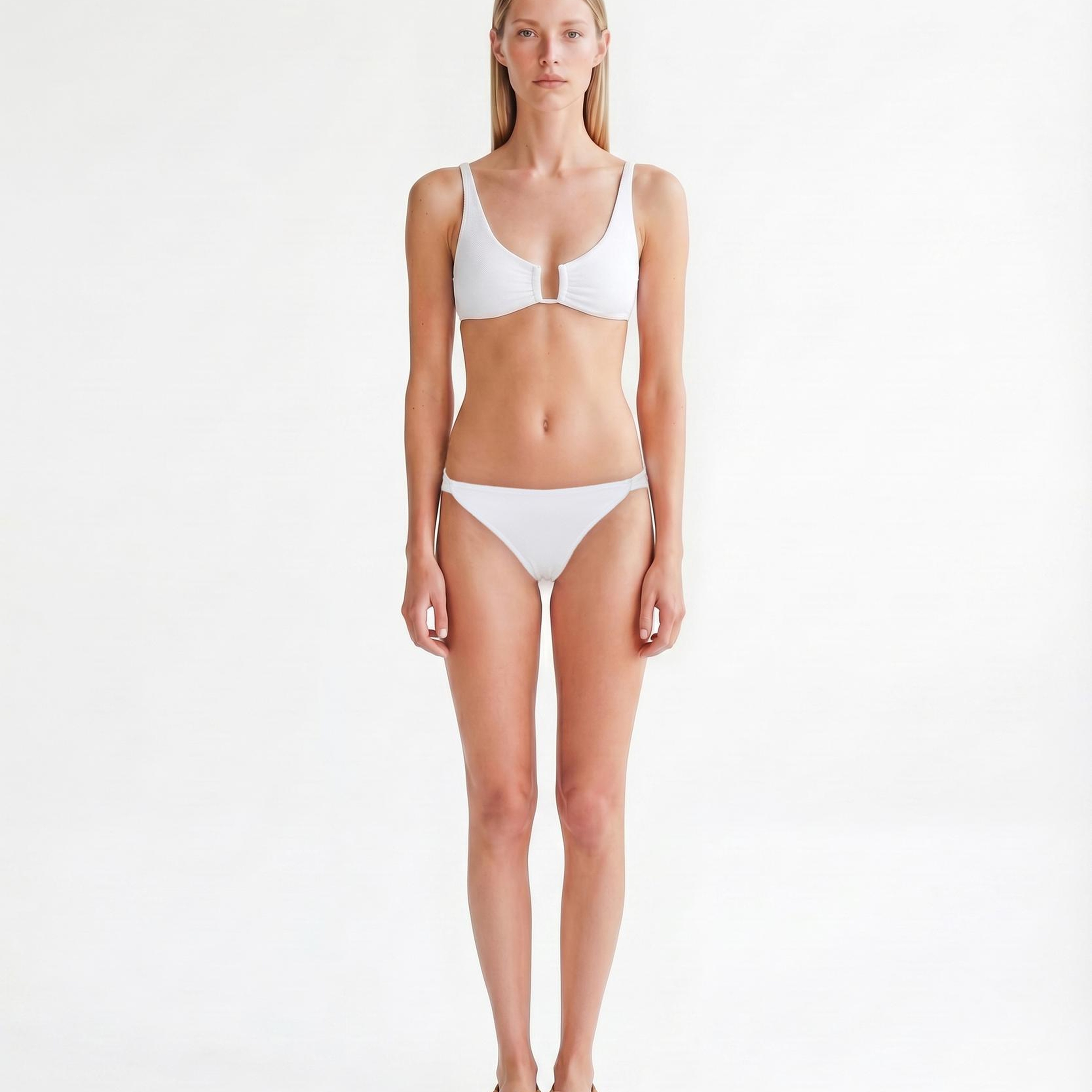 YARGICI U Yaka Bikini Üst
