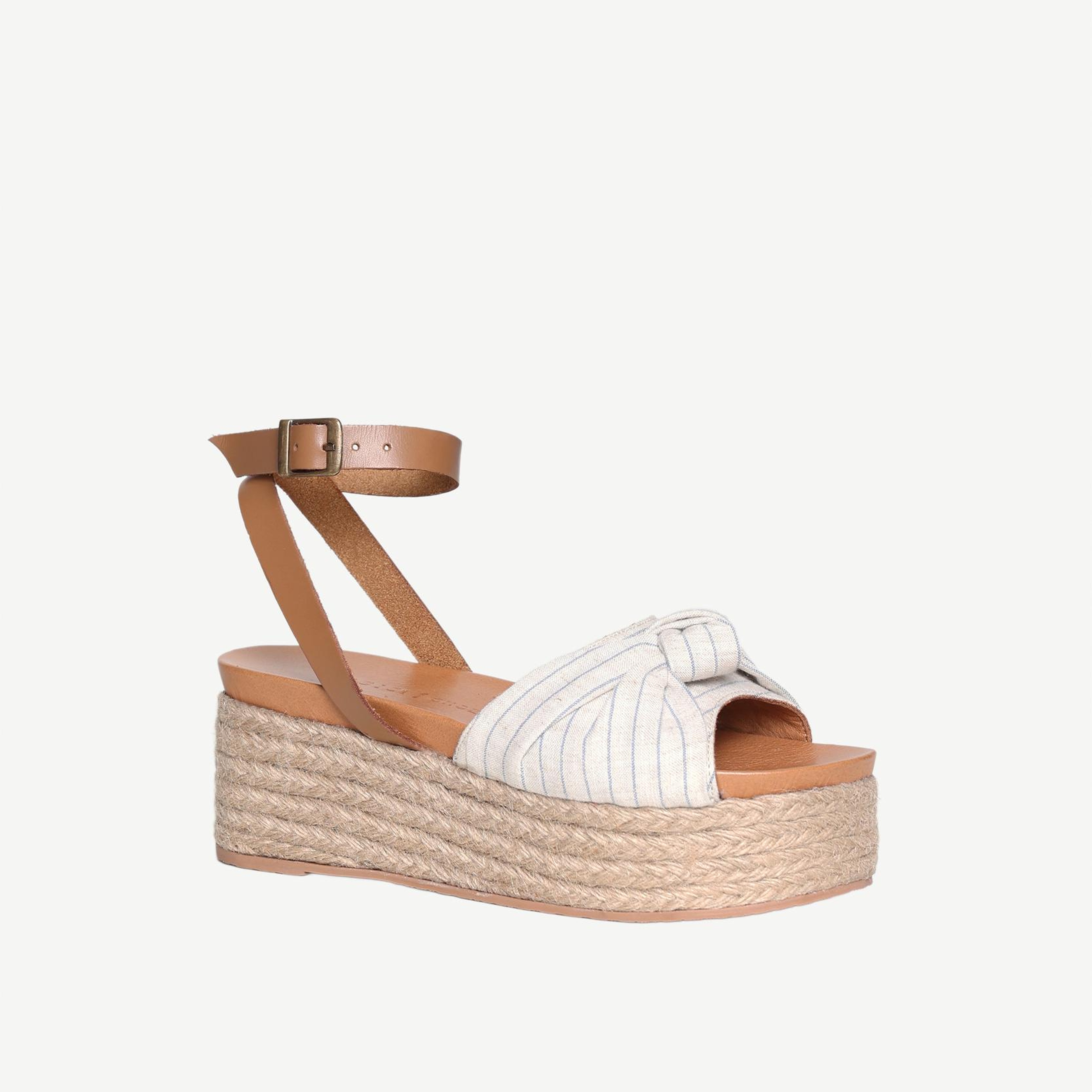 YARGICI Kumaş Bantlı Espadril Sandalet