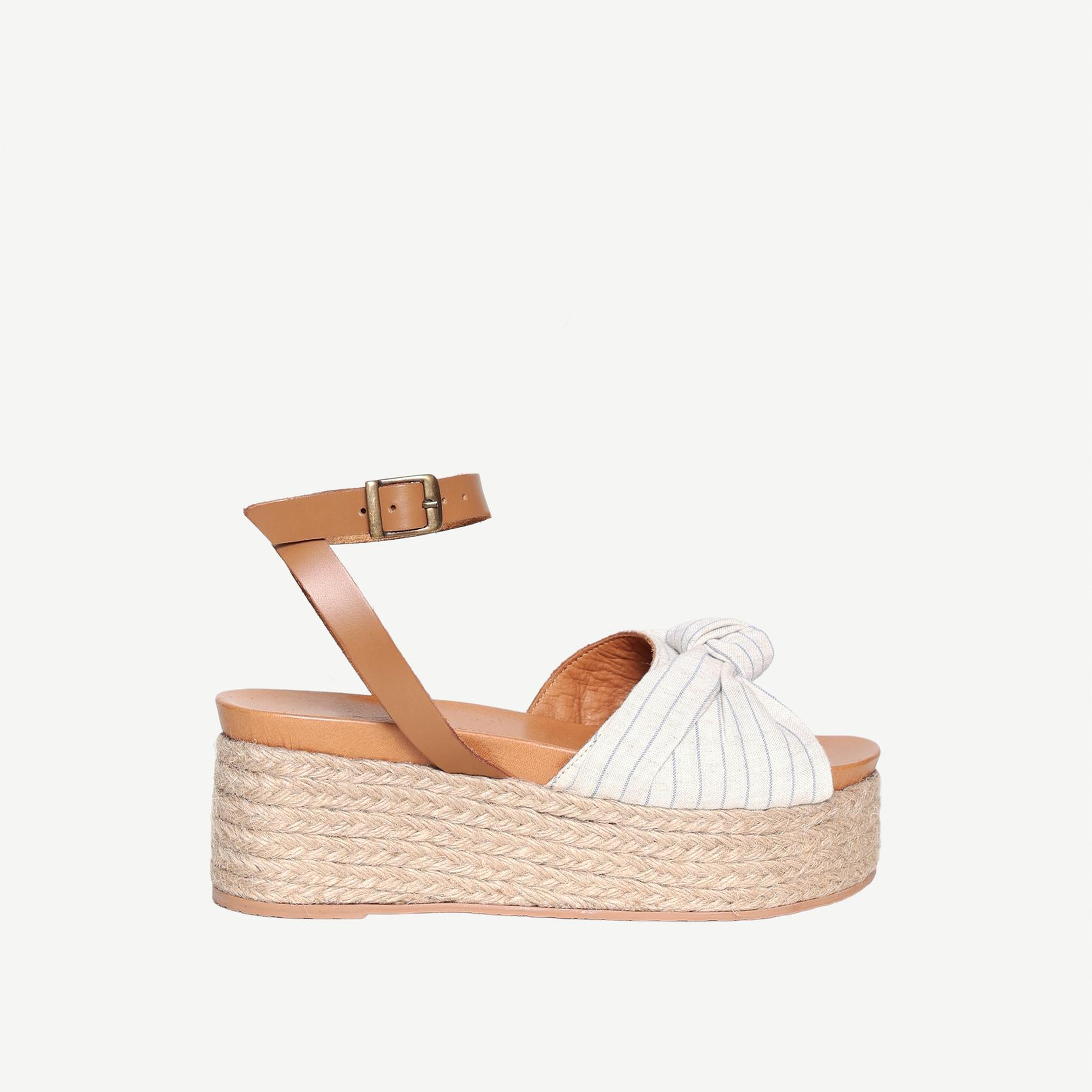 YARGICI Kumaş Bantlı Espadril Sandalet