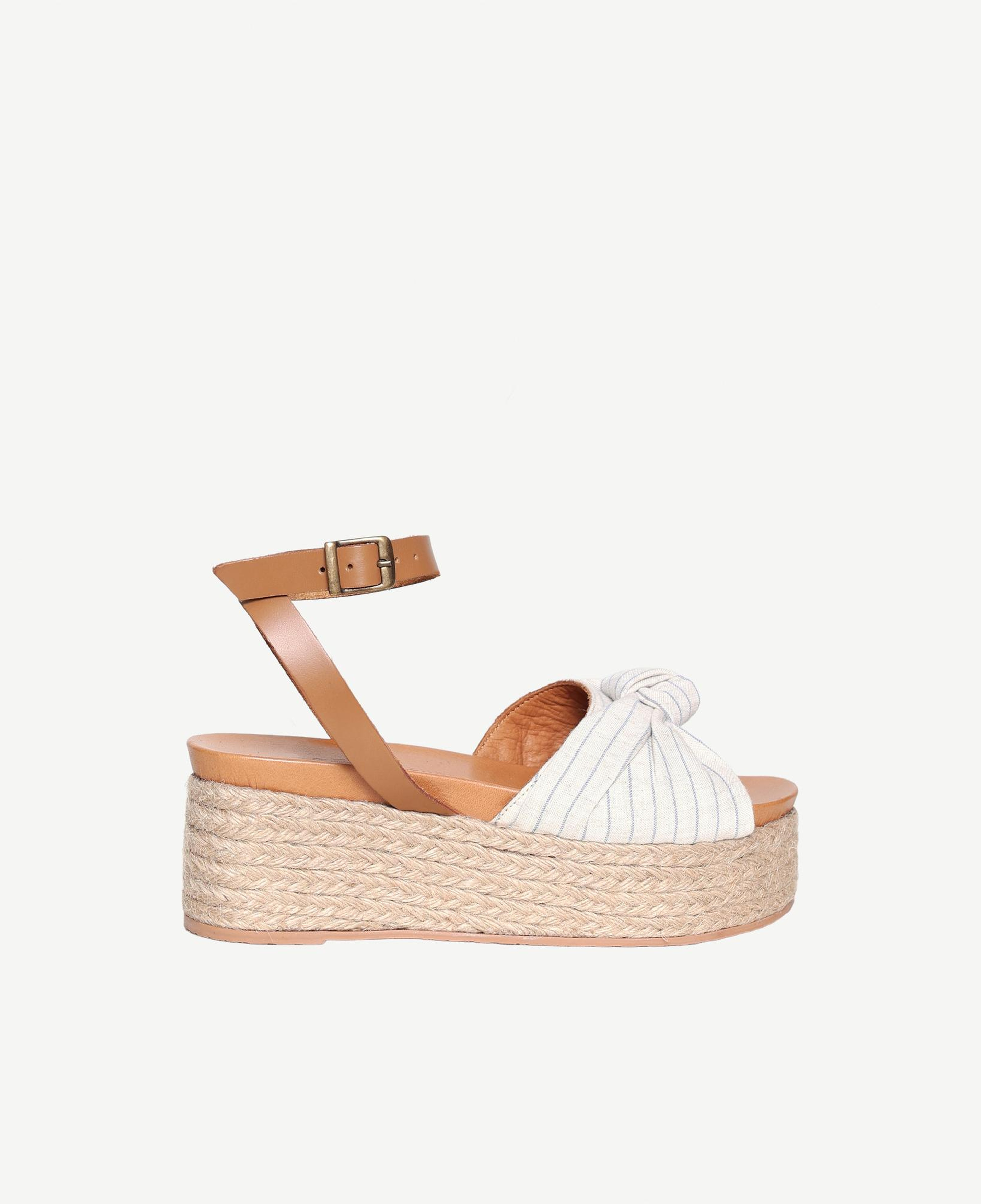 YARGICI Kumaş Bantlı Espadril Sandalet