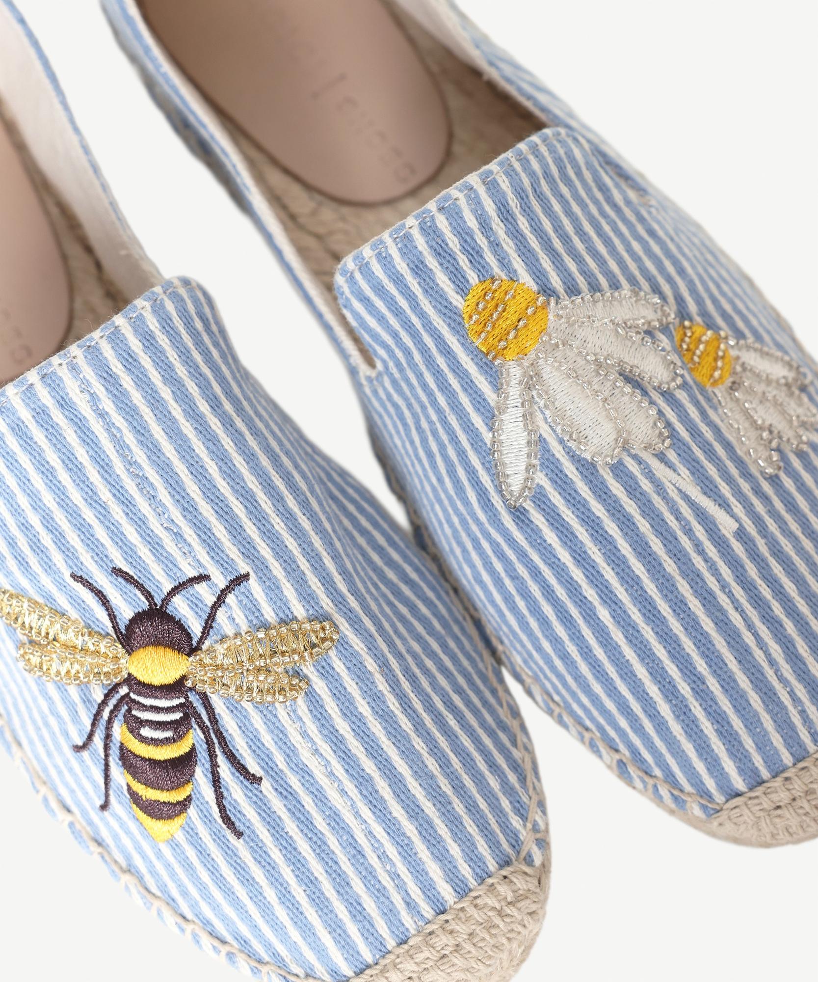 YARGICI Arı Nakış İşlemeli Espadril