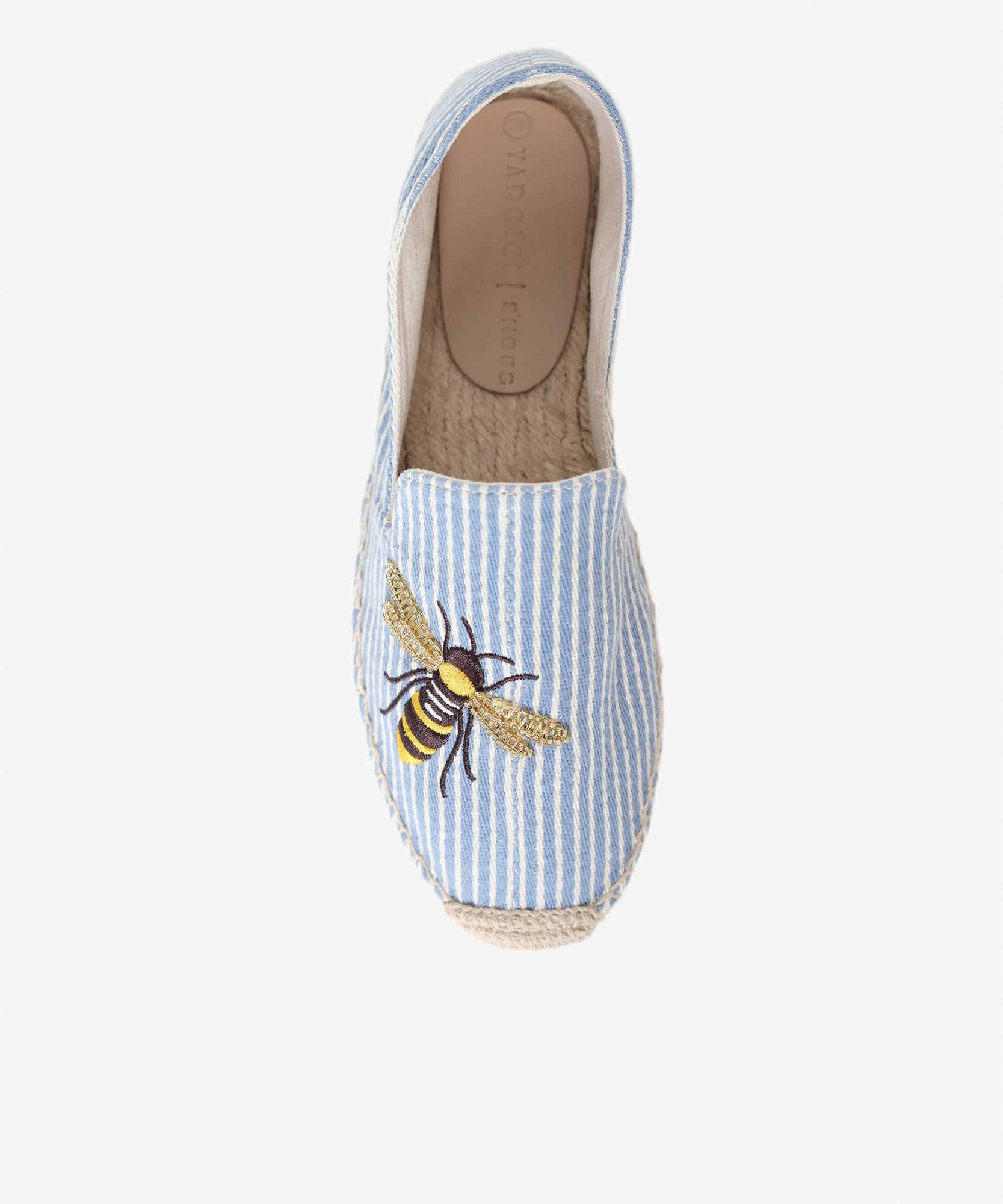 YARGICI Arı Nakış İşlemeli Espadril