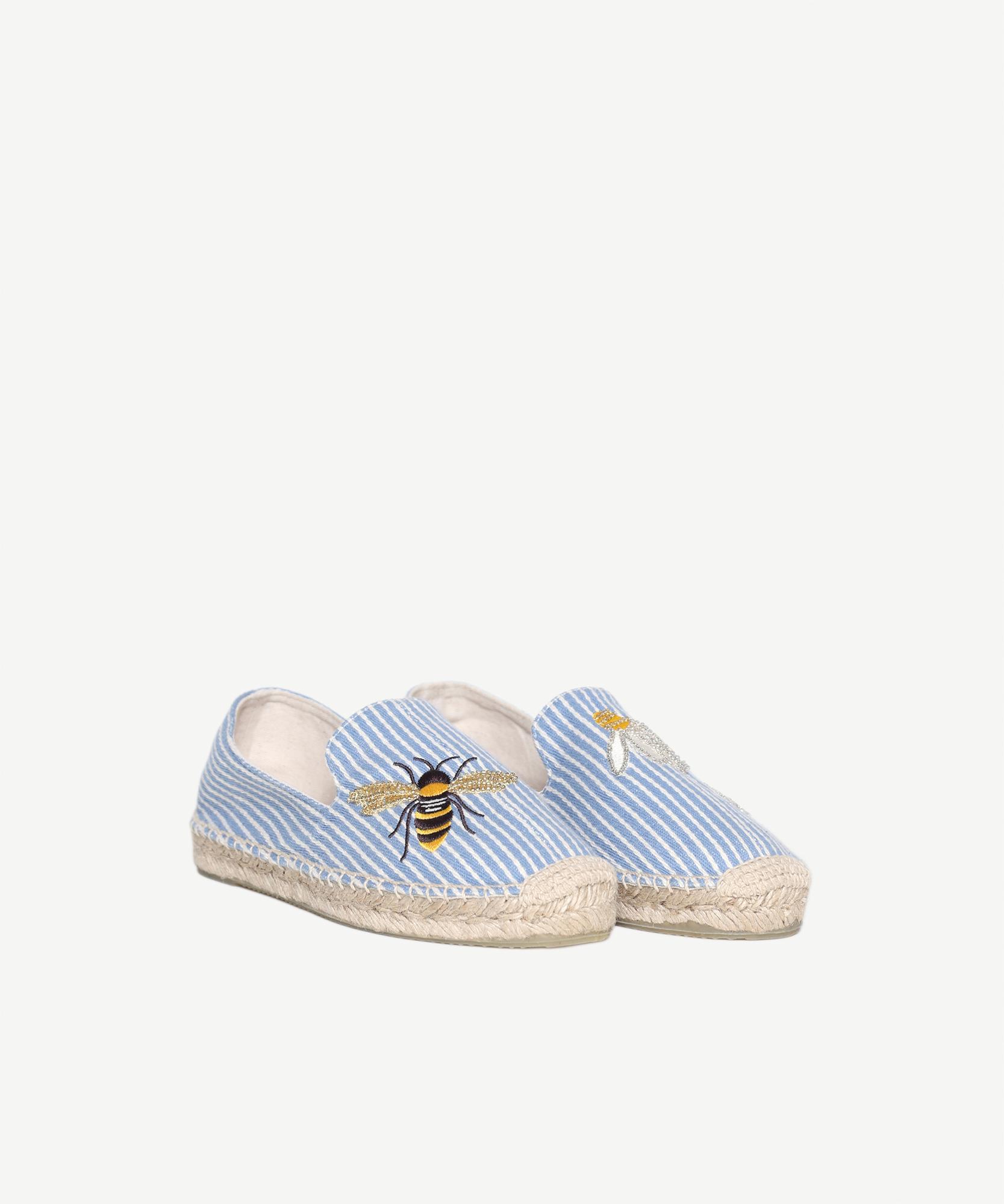 YARGICI Arı Nakış İşlemeli Espadril