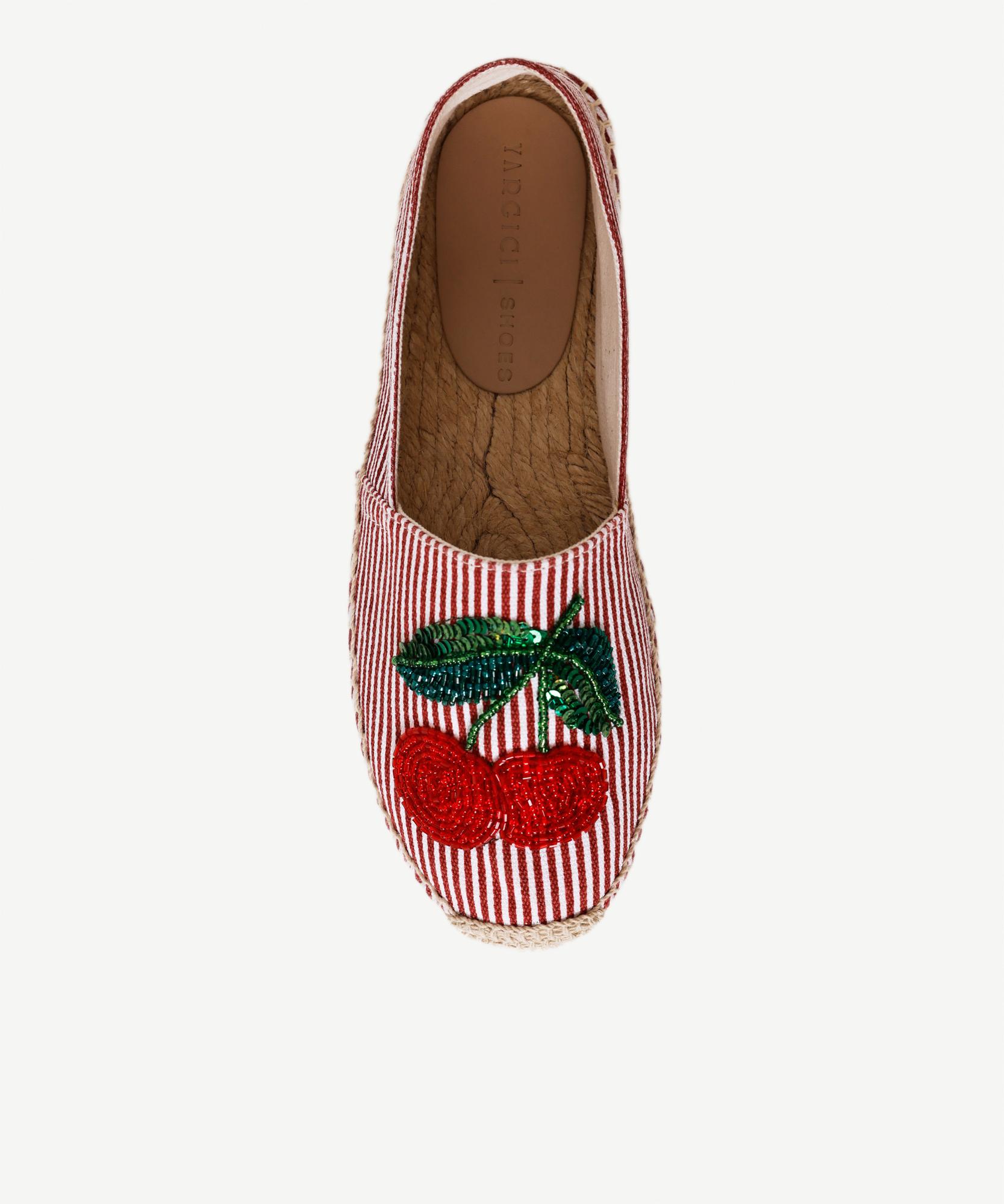YARGICI Boncuk İşlemeli Espadril