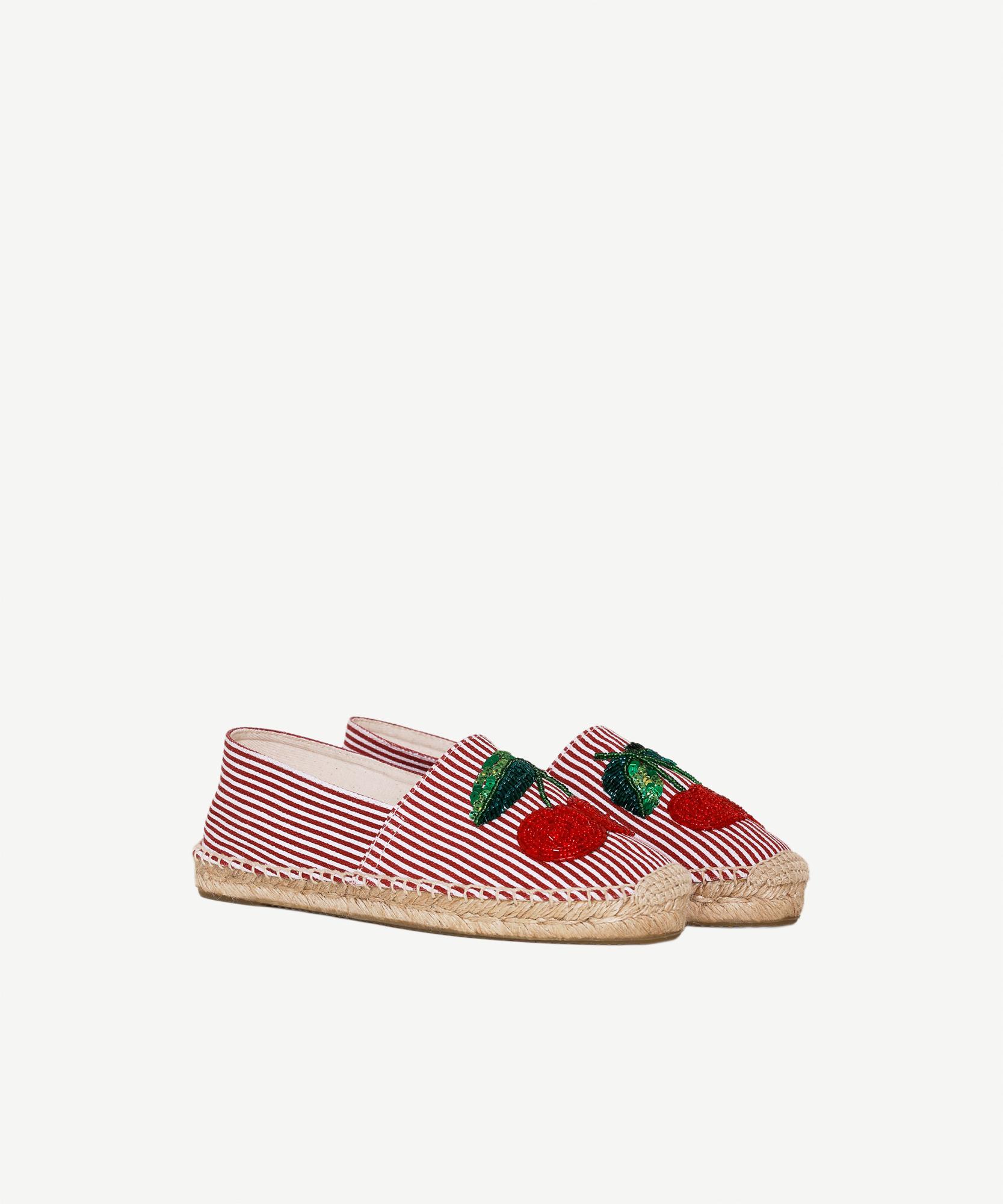 YARGICI Boncuk İşlemeli Espadril