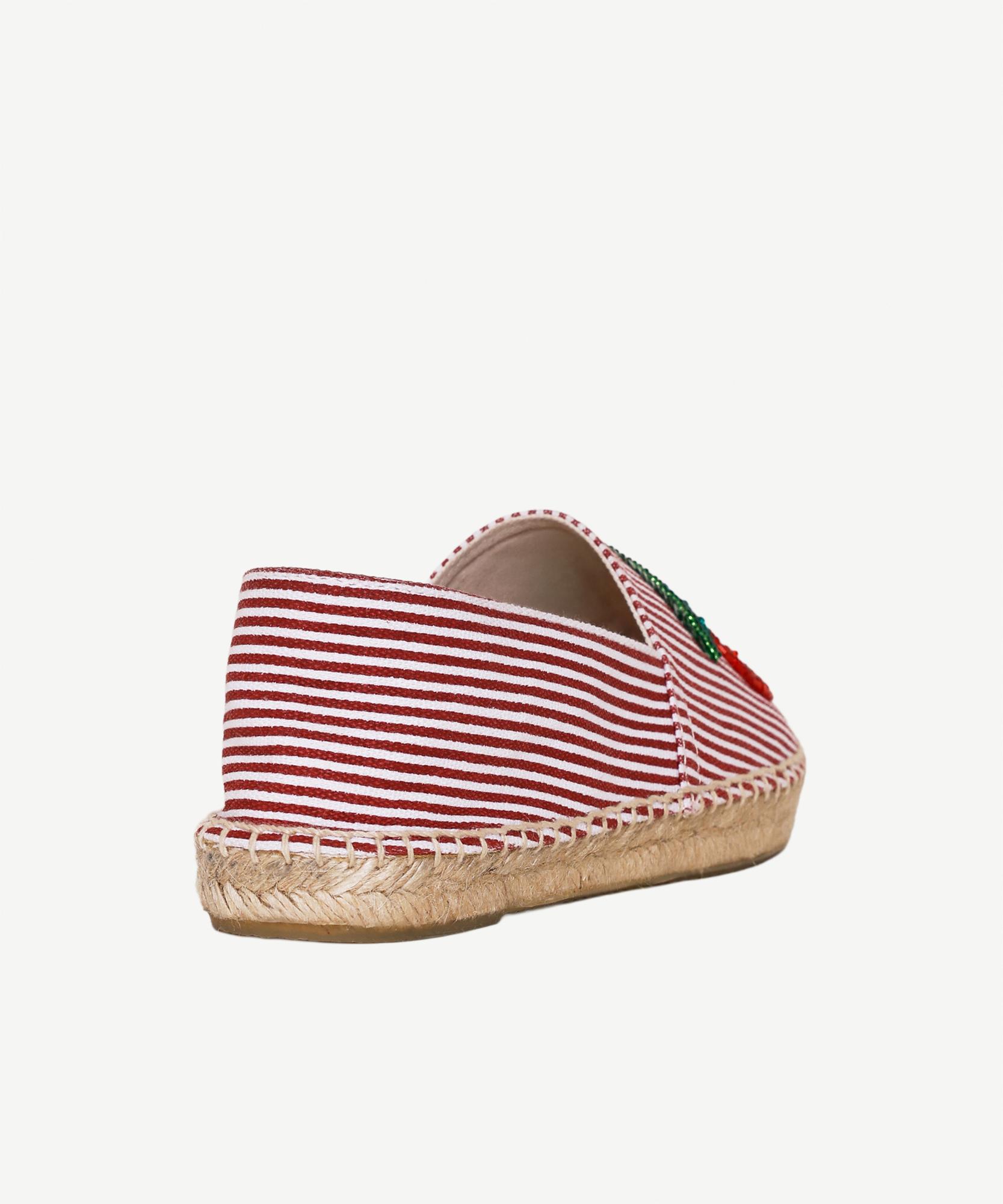 YARGICI Boncuk İşlemeli Espadril