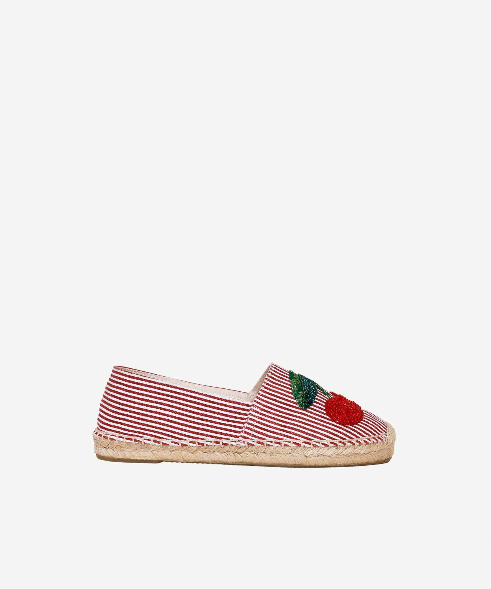 YARGICI Boncuk İşlemeli Espadril