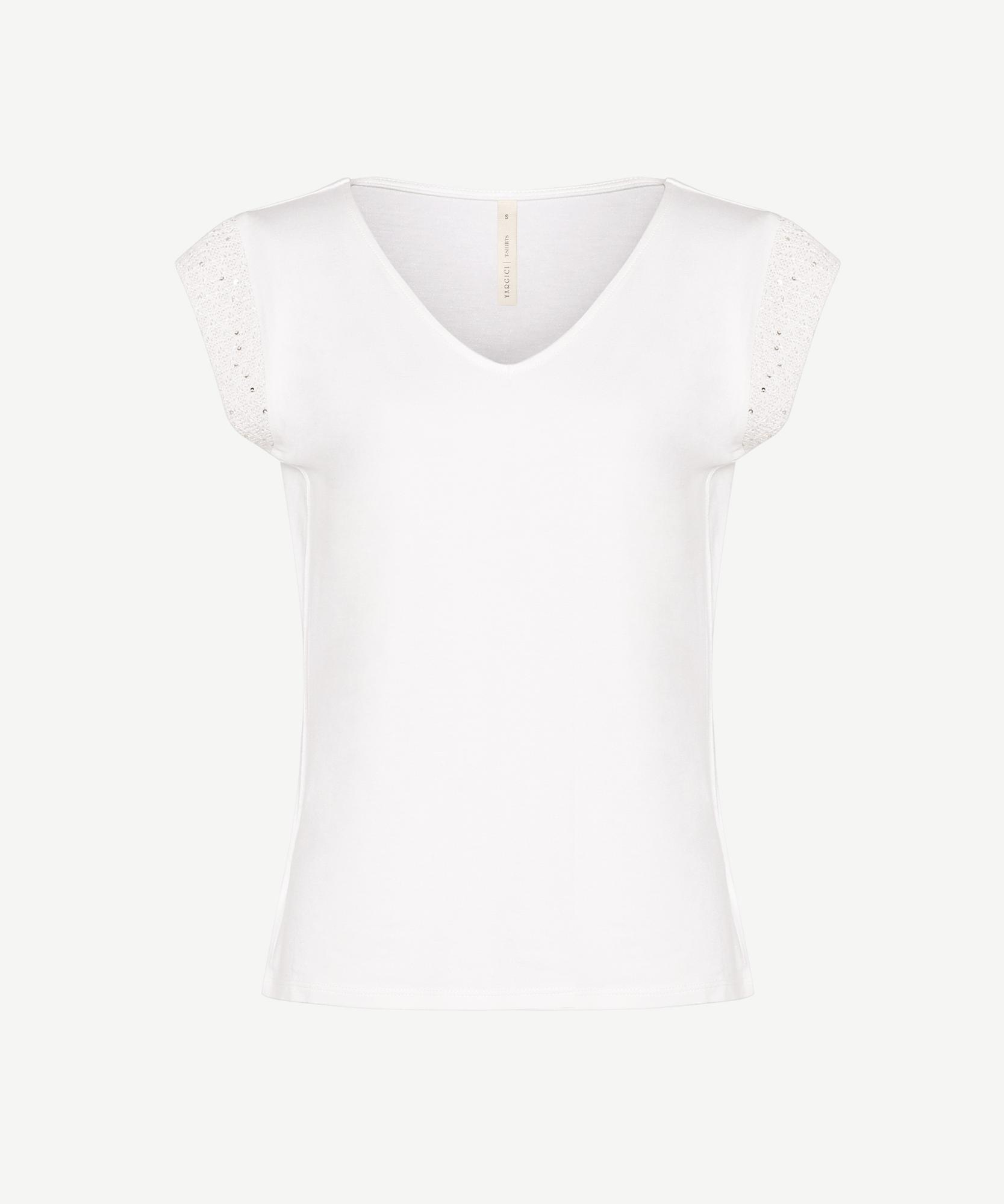 YARGICI Regular V Yaka Kısa Kol T-shirt