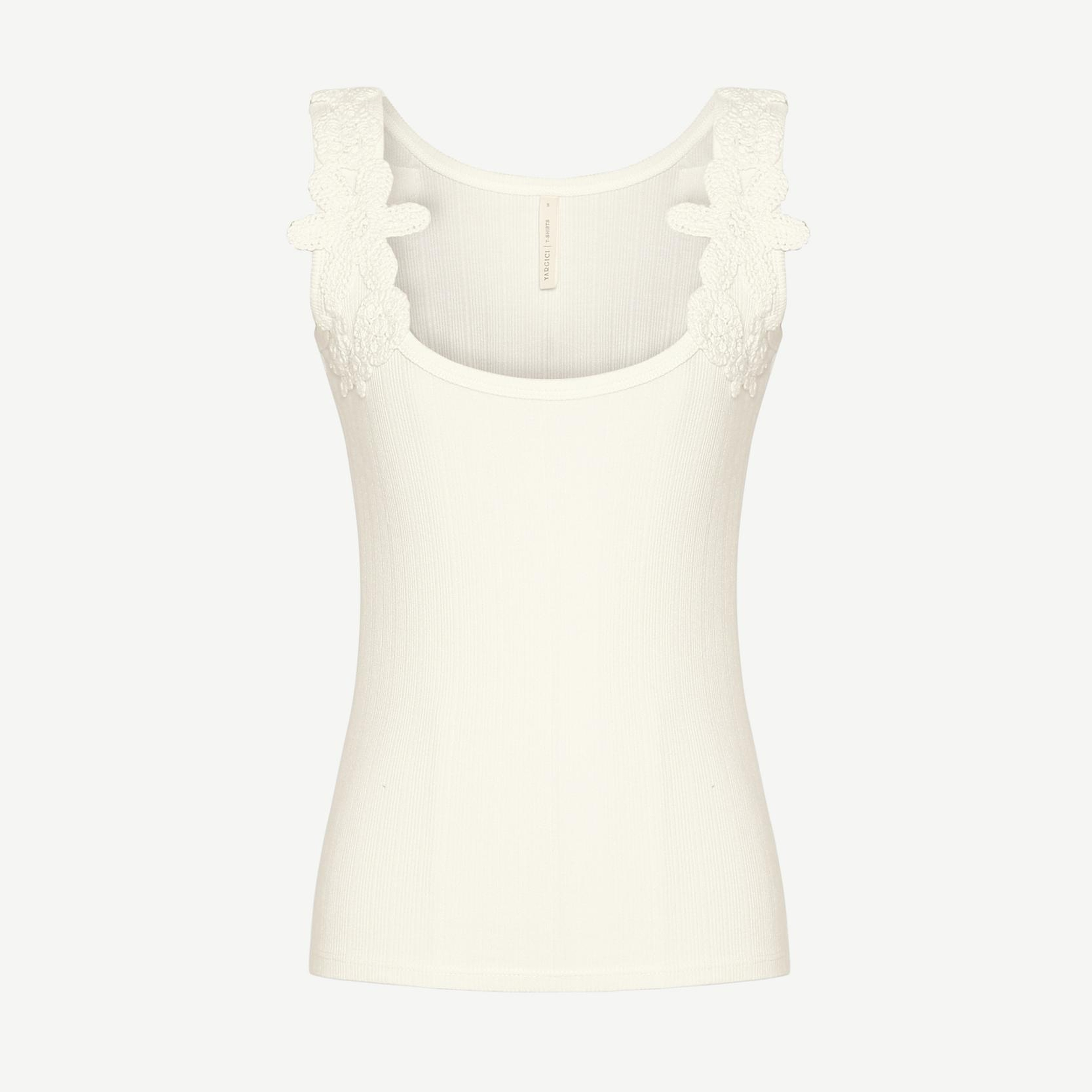 YARGICI Regular Bisiklet Yaka Kolsuz T-shirt
