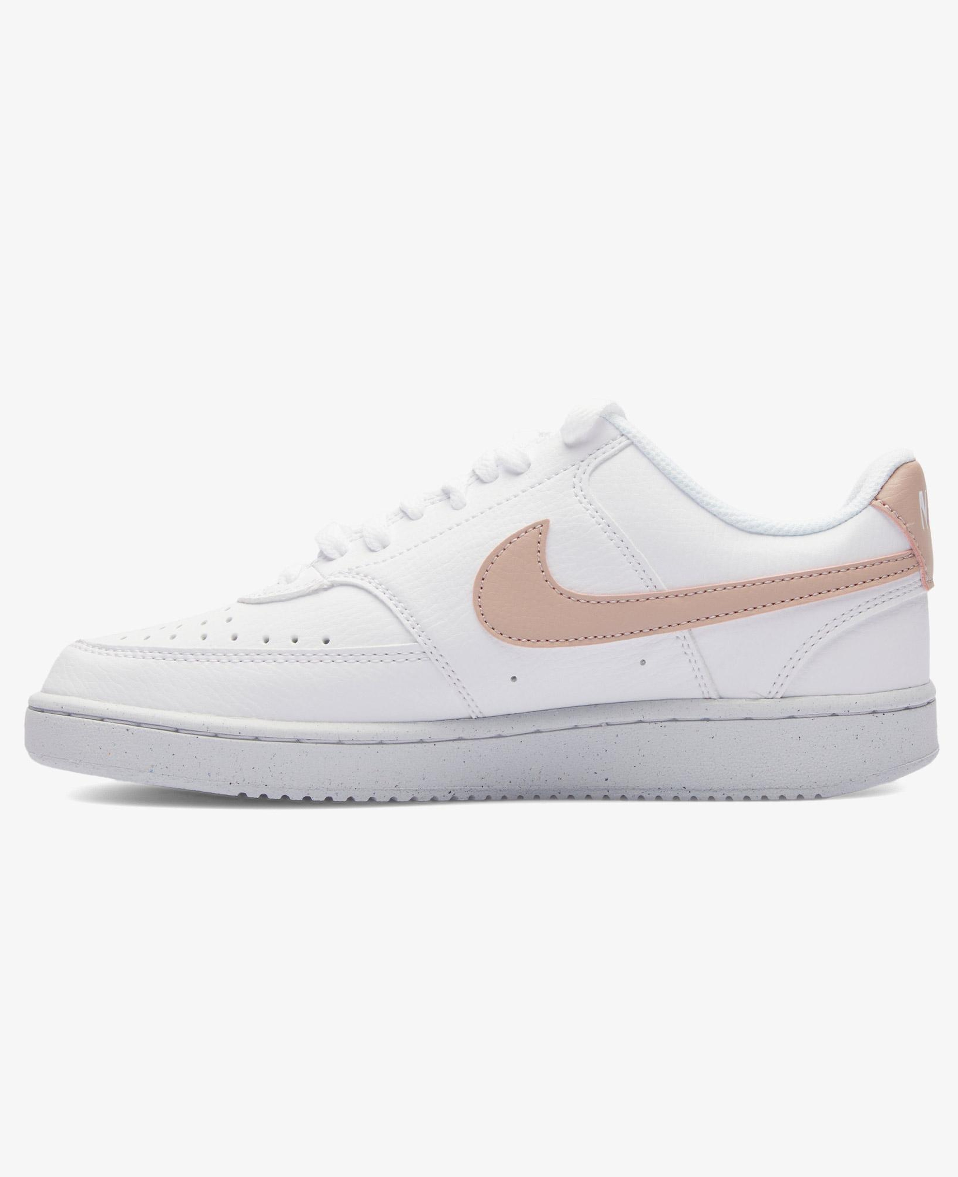 Nike Court Vision Low Next Nature Kadın Beyaz Günlük Spor Ayakkabı