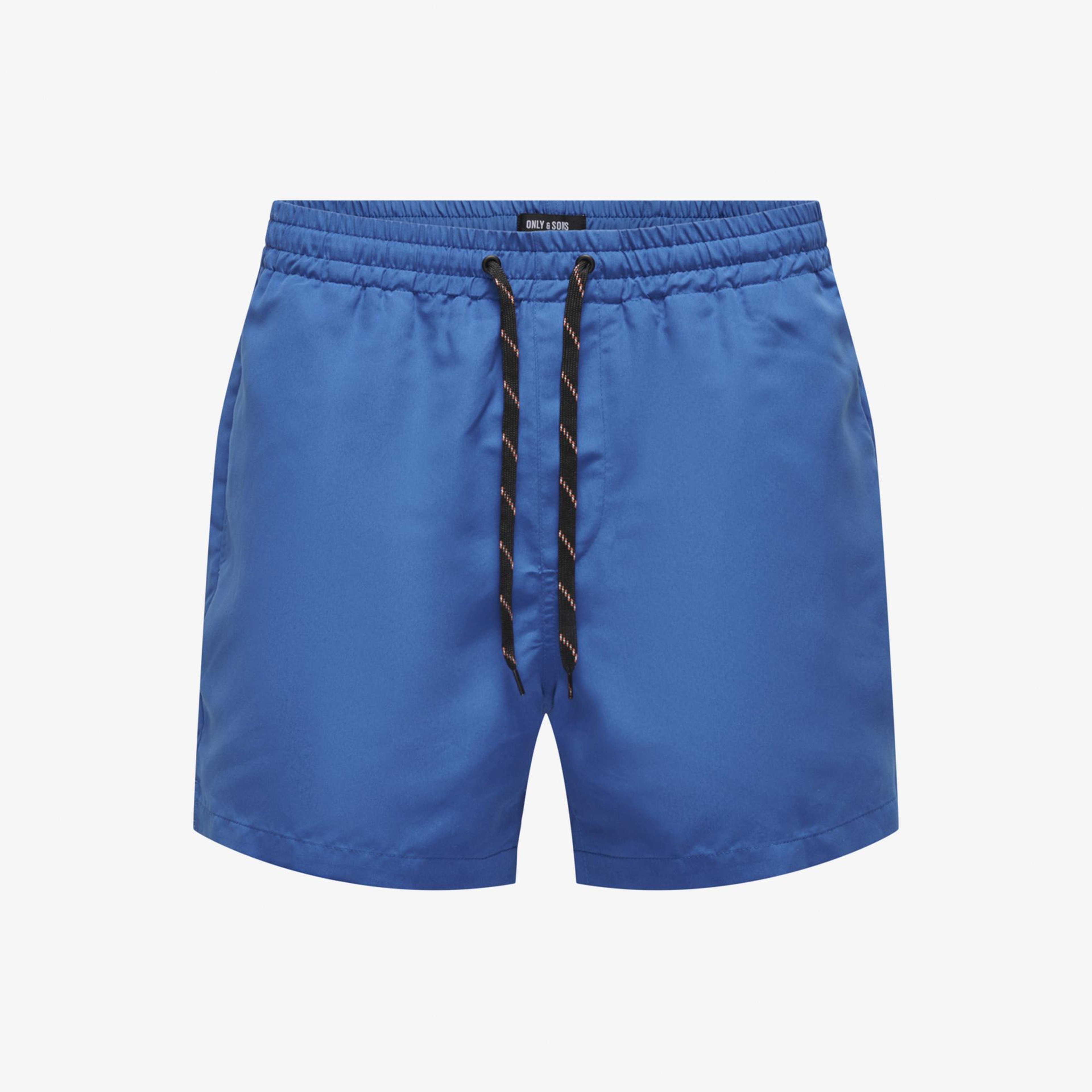 Only&Sons Onsted 1832 Erkek Mavi Deniz Şortu