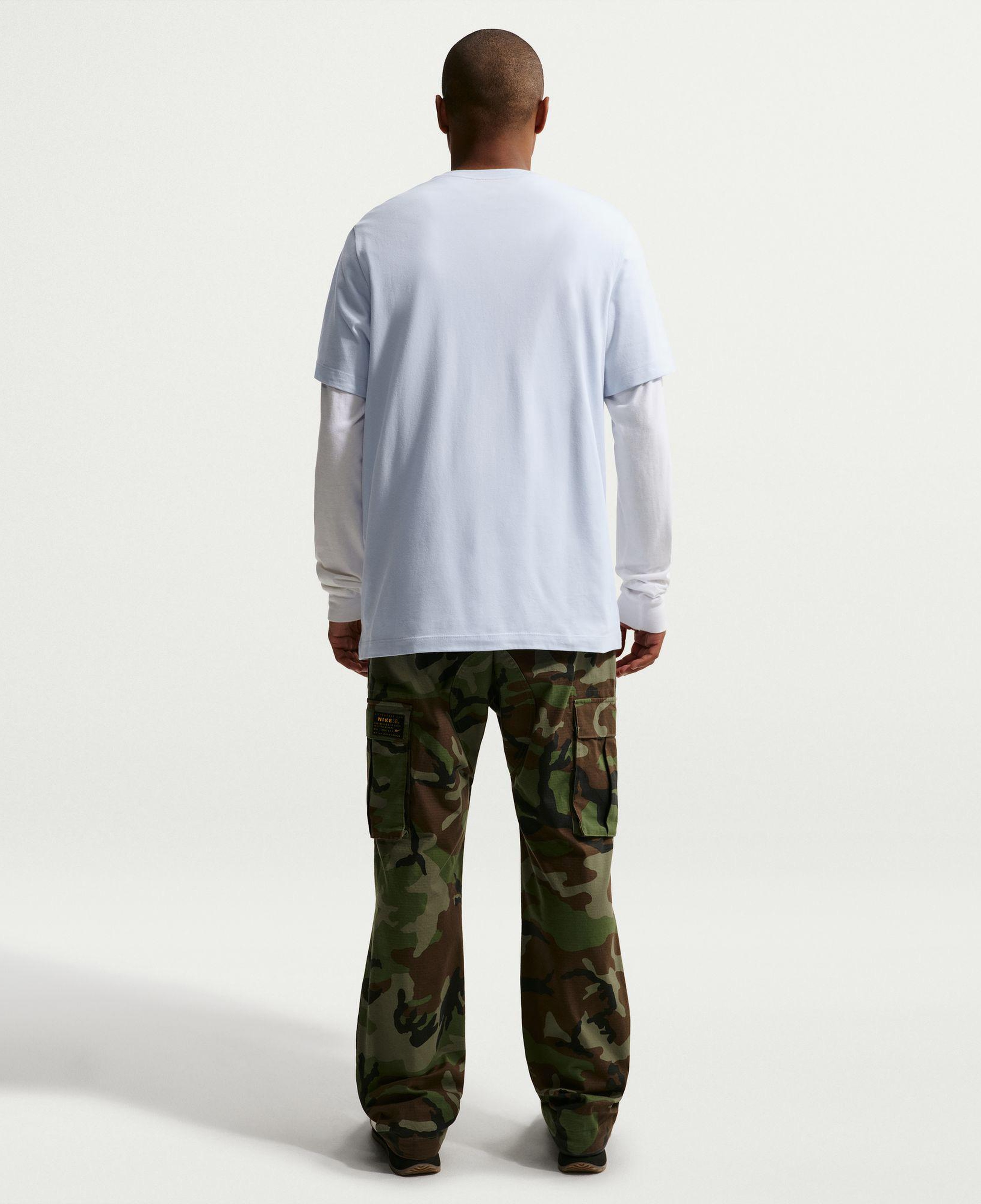 Nike Sportswear Icon Swoosh Erkek Mavi T-Shirt