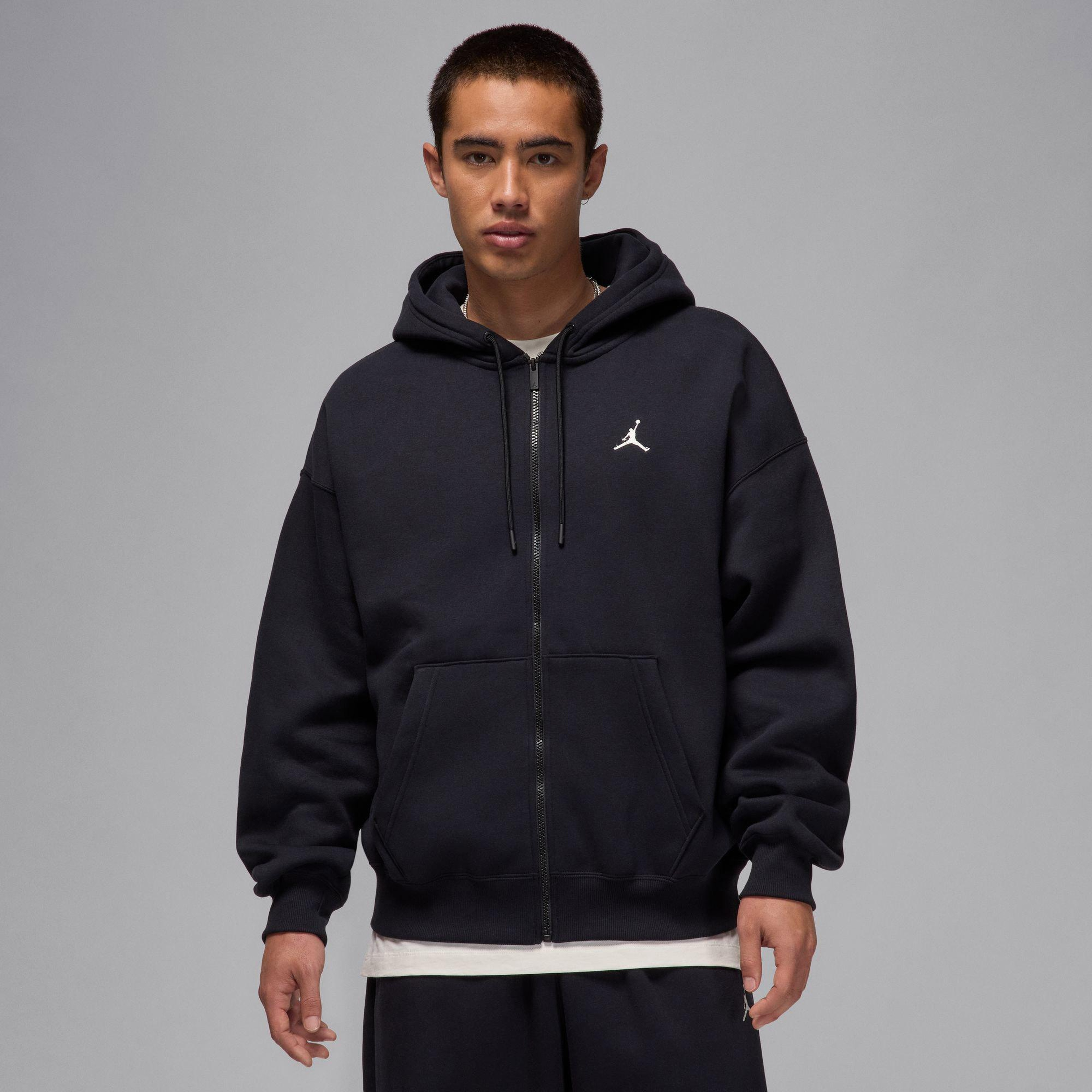 Jordan Brooklyn Fleece Oversized Erkek Siyah Ceket