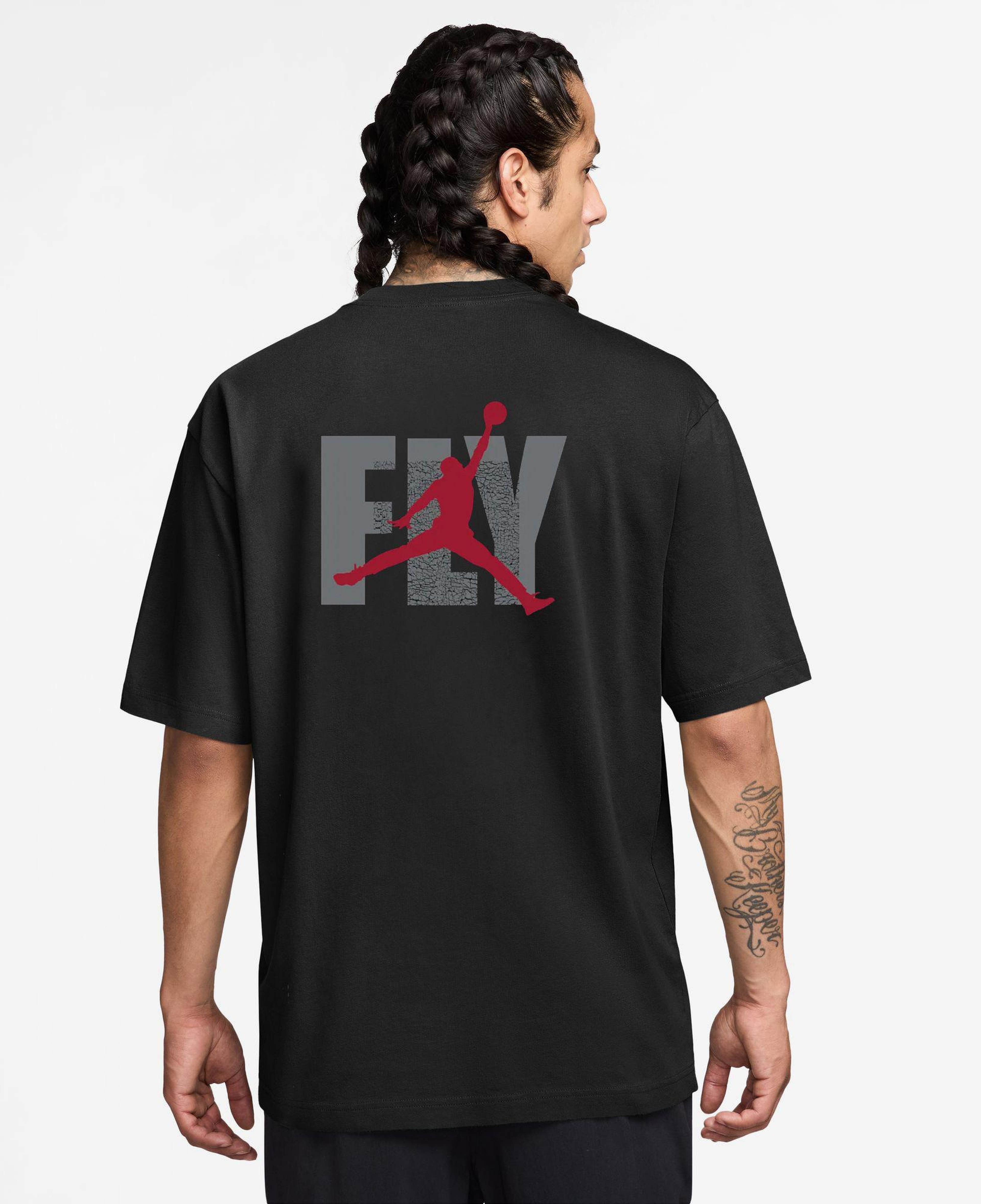 Jordan No Franchise Erkek Siyah T-Shirt
