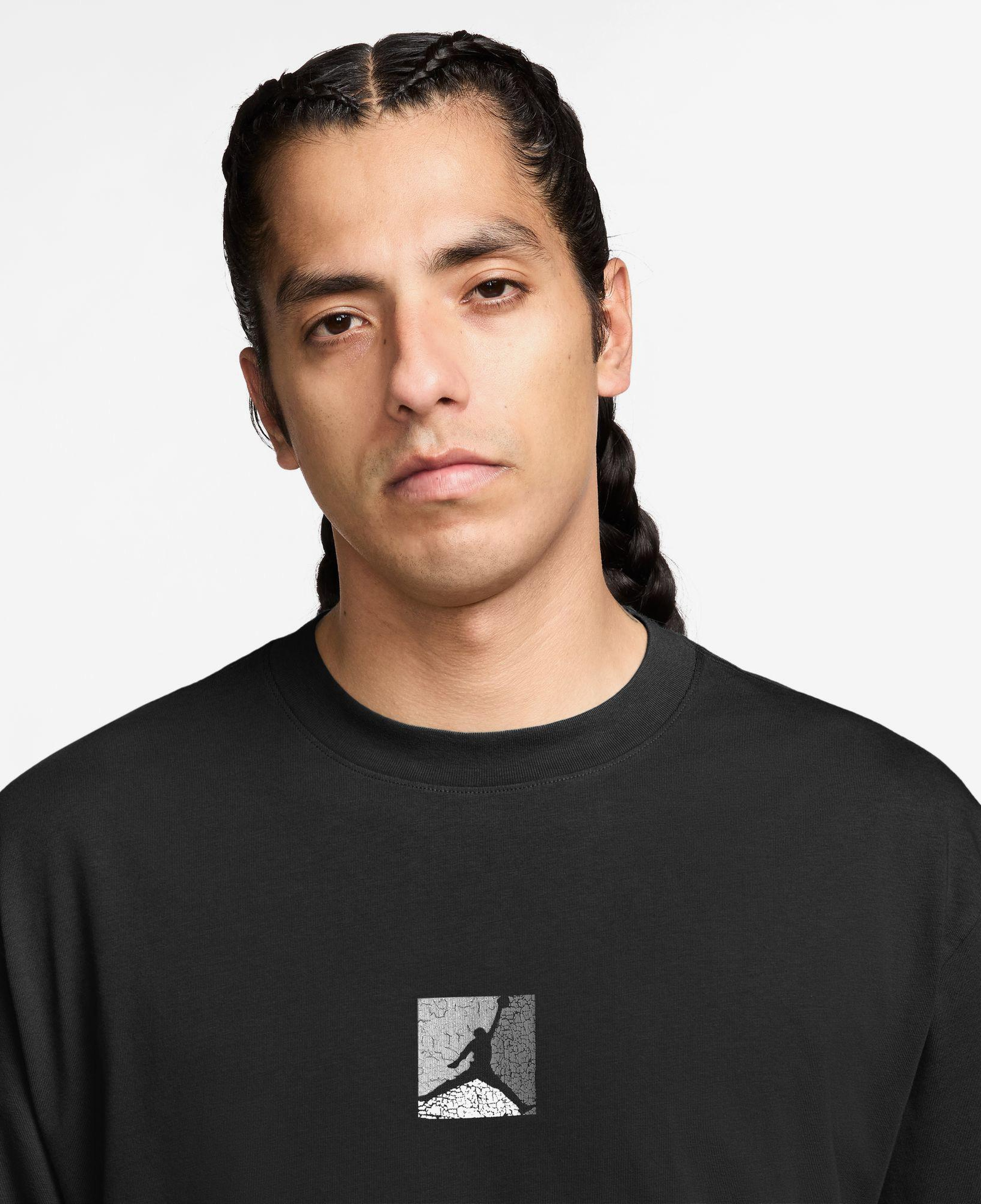 Jordan No Franchise Erkek Siyah T-Shirt