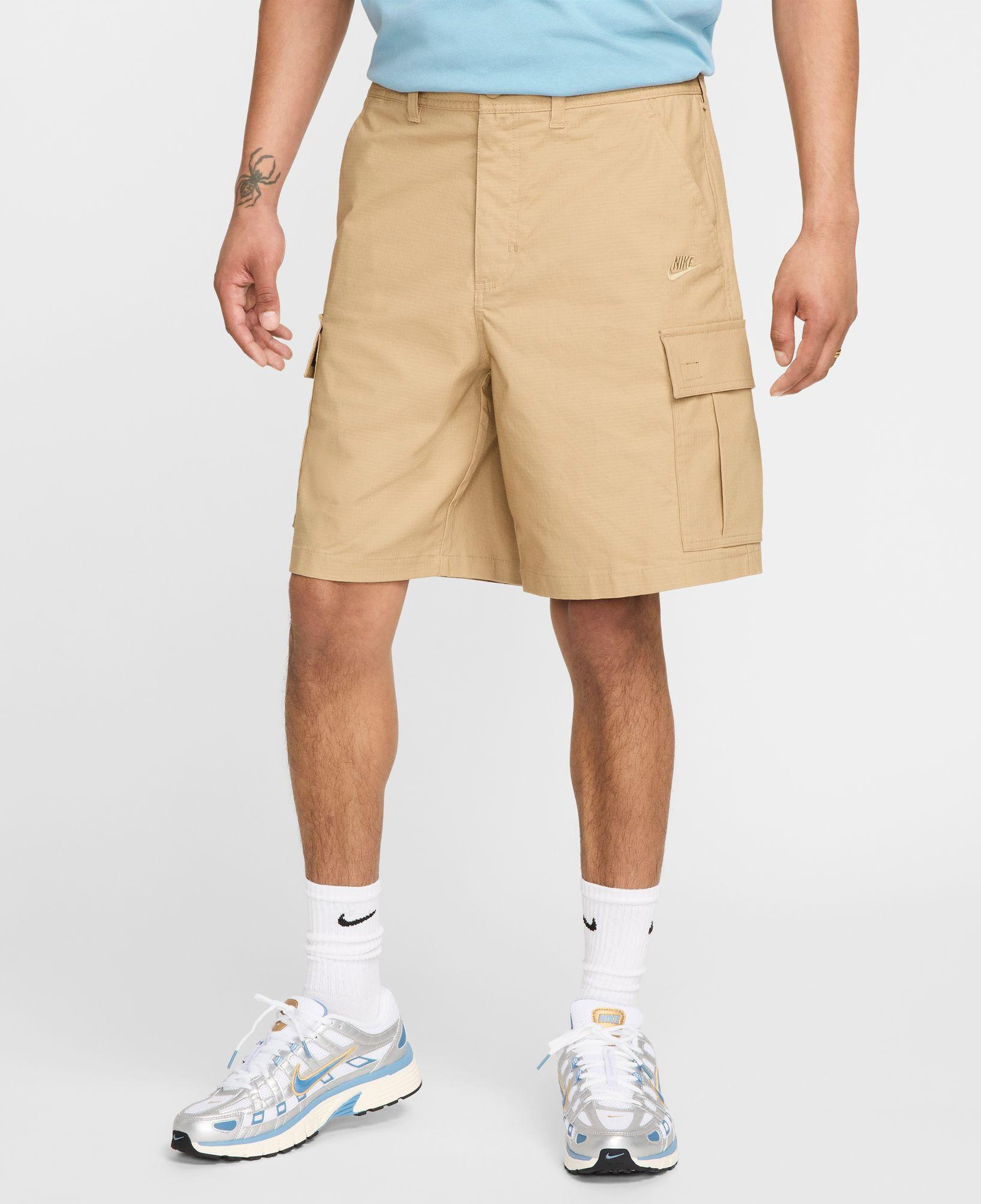 Nike Club Woven Cargo Erkek Bej Şort