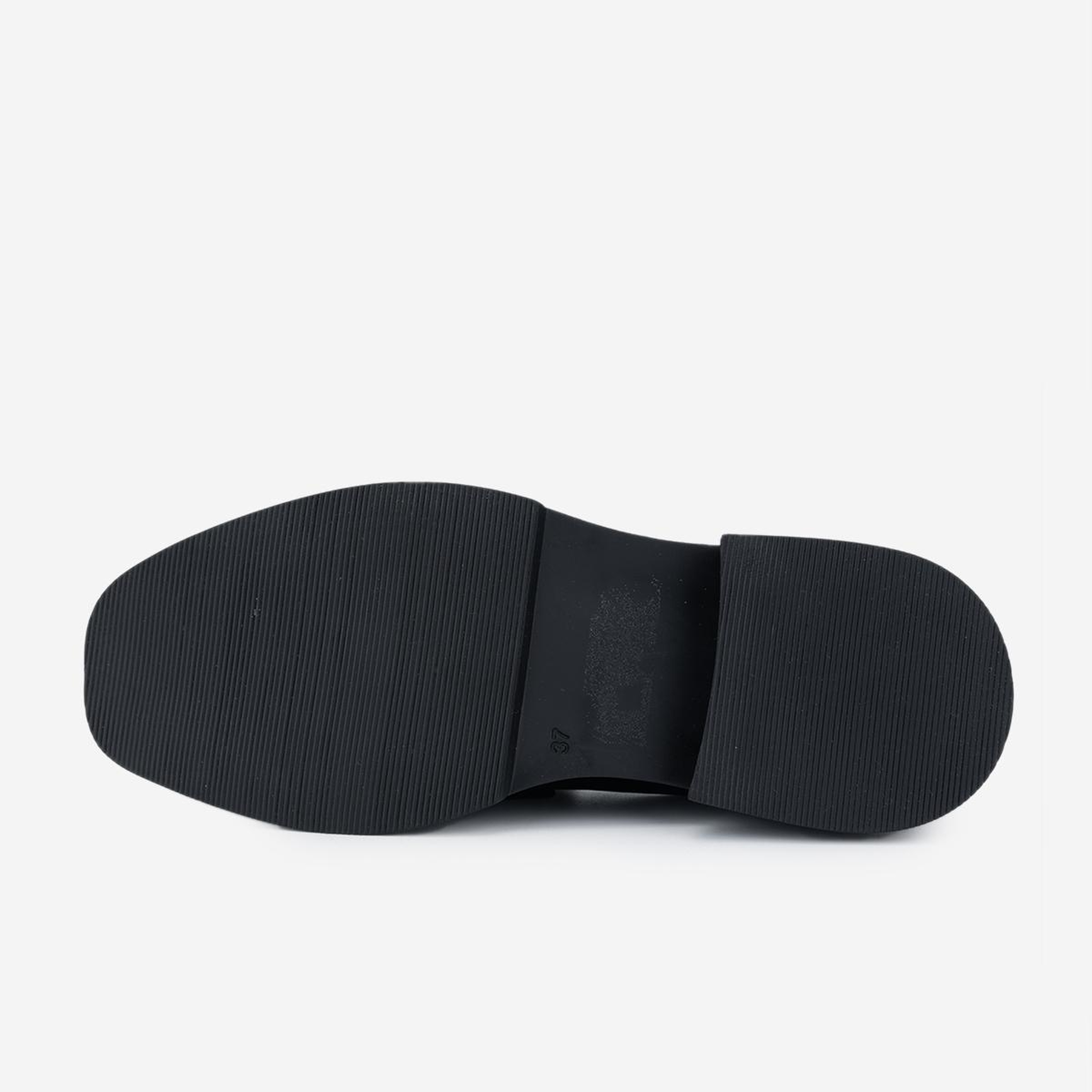 Valmenti Kadın Deri & Tekstil Siyah Loafer Ayakkabı