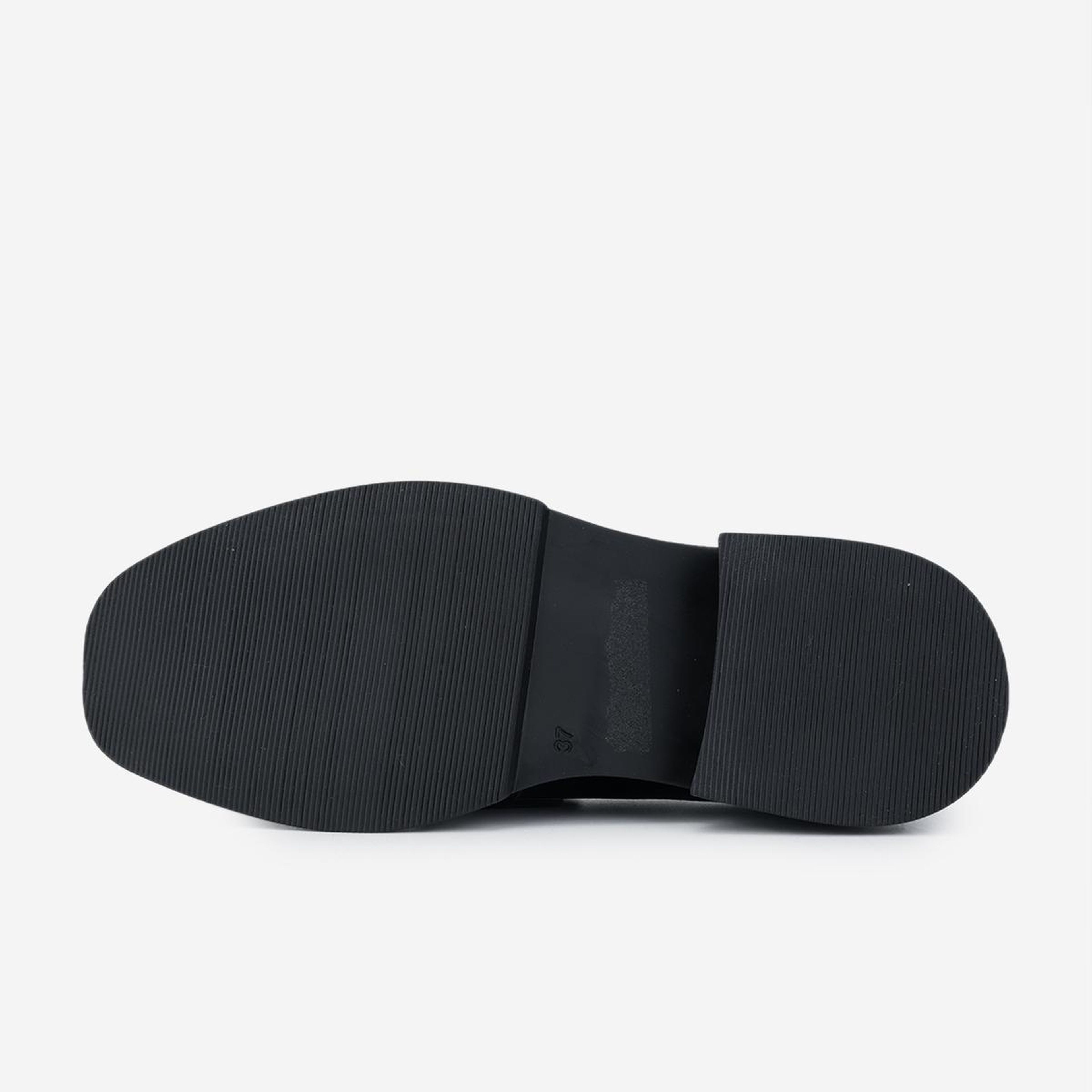 Valmenti Kadın Deri & Tekstil Siyah Loafer Ayakkabı