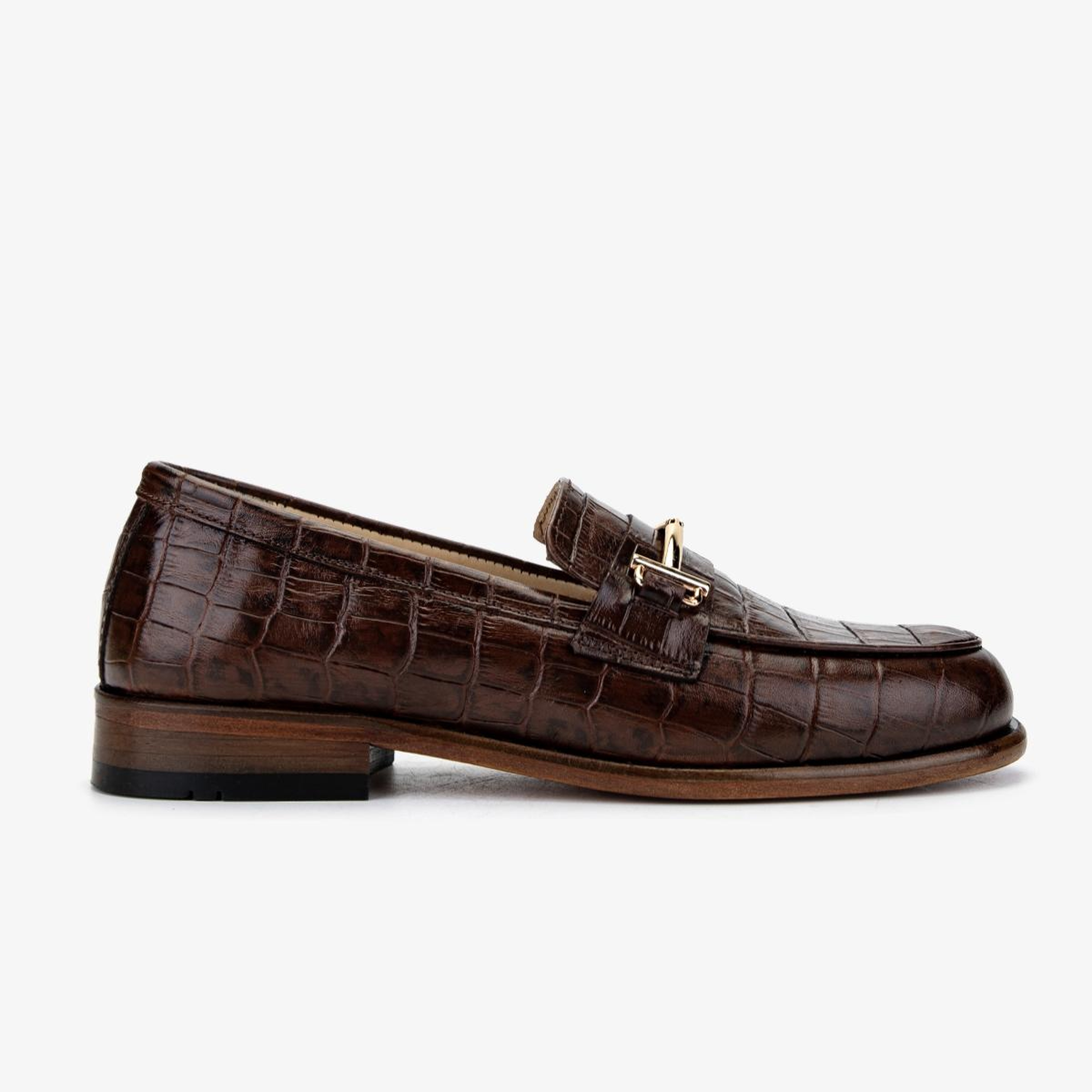 Valmenti Kadın Hakiki Deri Taba Loafer Ayakkabı