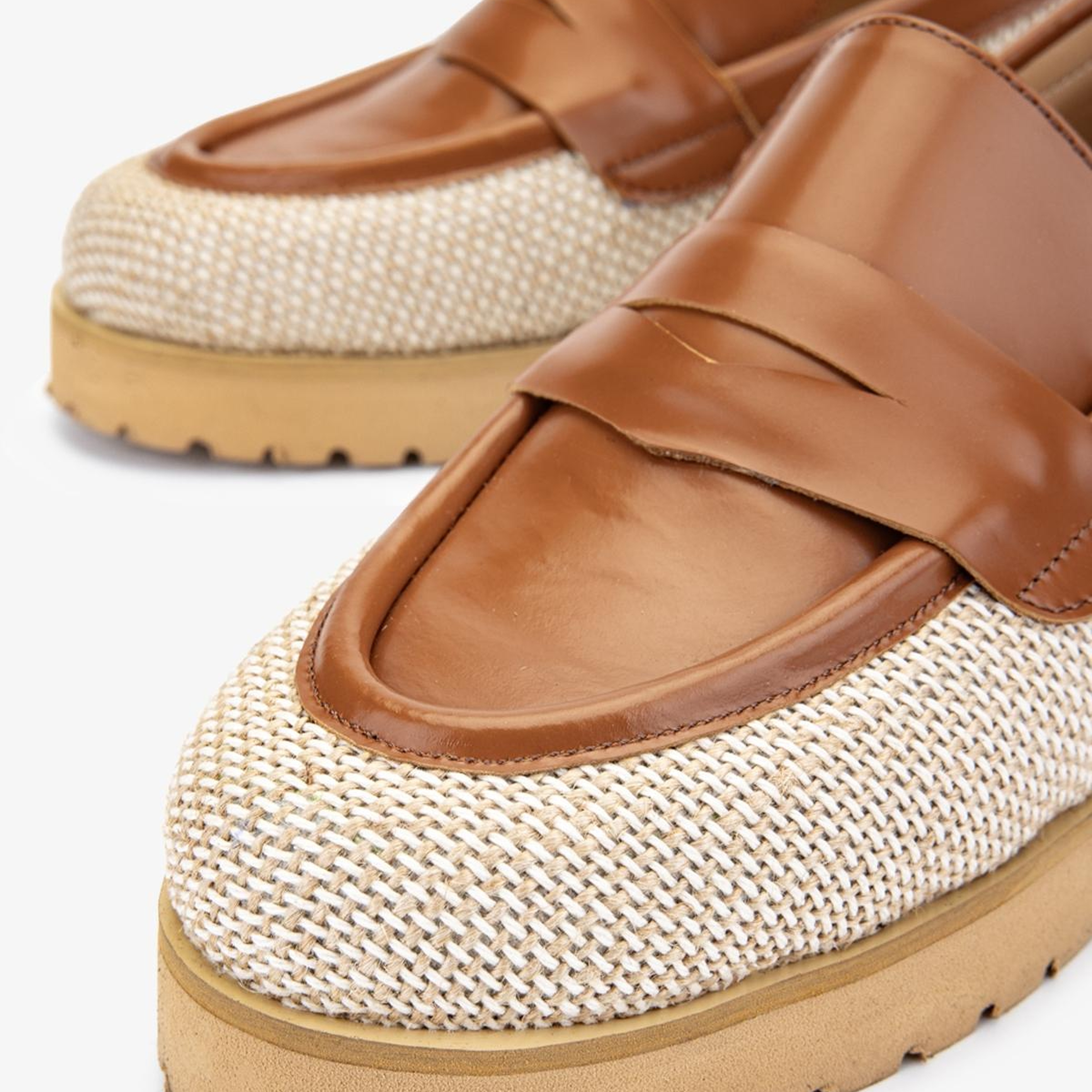 Valmenti Kadın Hakiki Deri Taba Loafer Ayakkabı