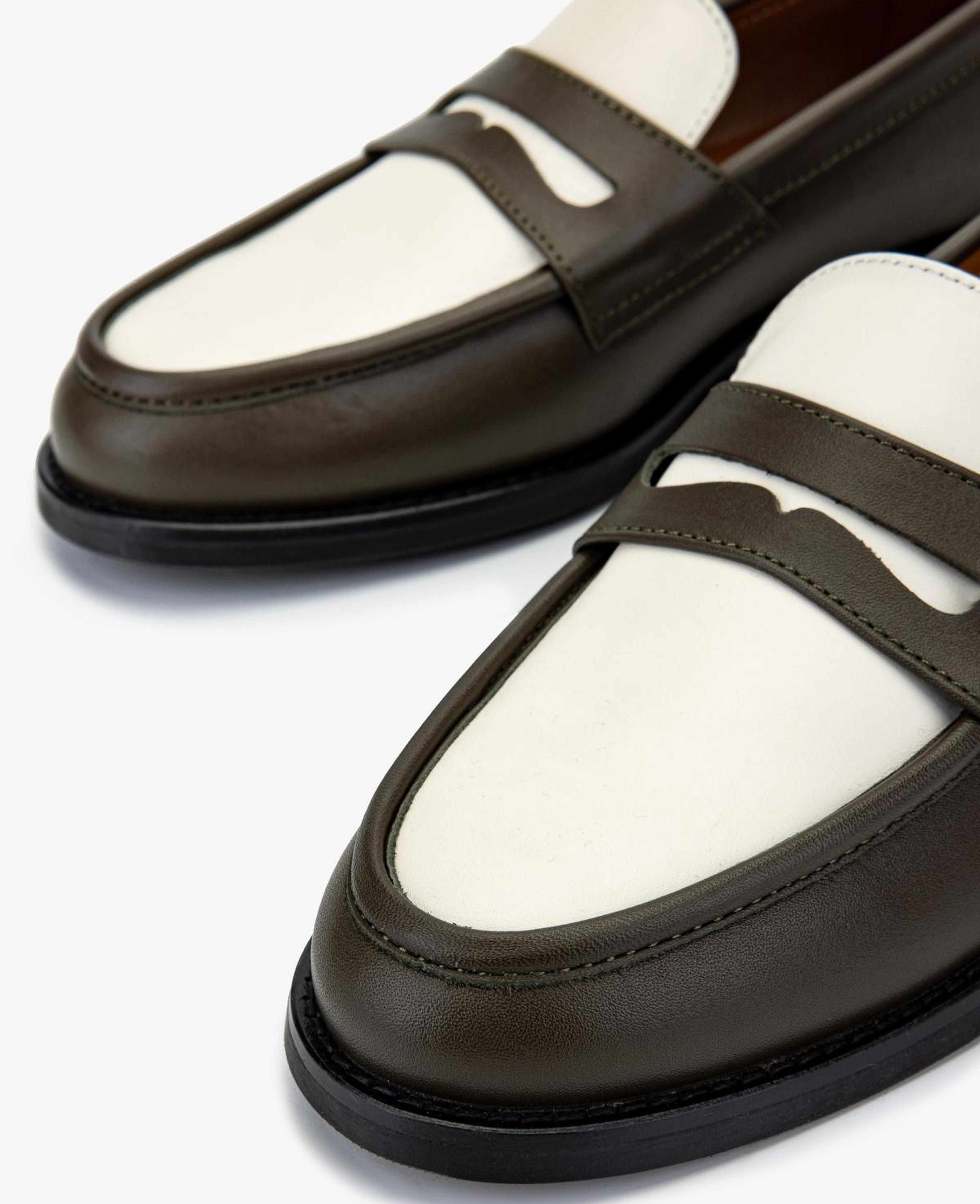Valmenti Kadın Hakiki Deri Bej Loafer Ayakkabı