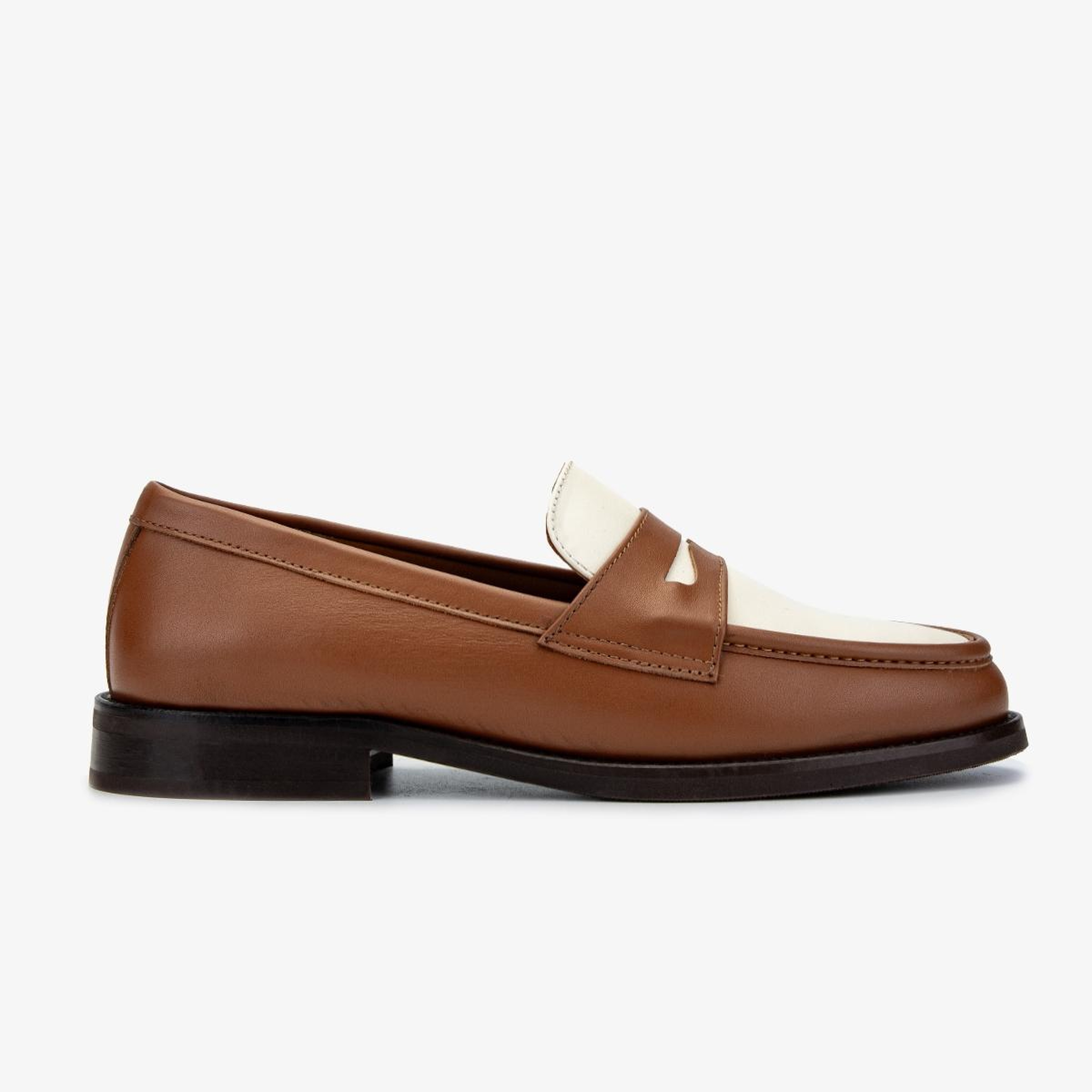 Valmenti Kadın Hakiki Deri Taba Loafer Ayakkabı