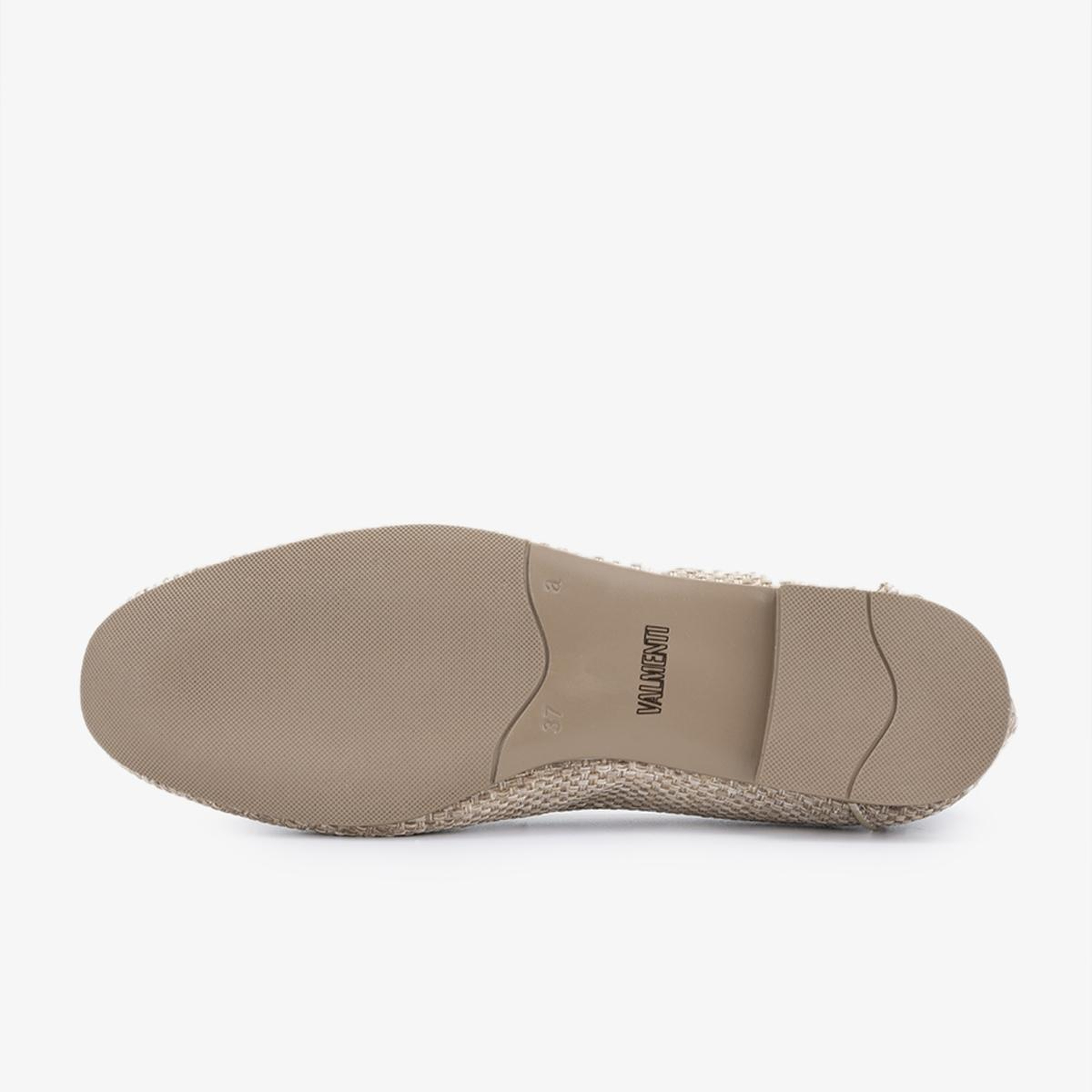 Valmenti Kadın Deri & Tekstil Bej Loafer Ayakkabı