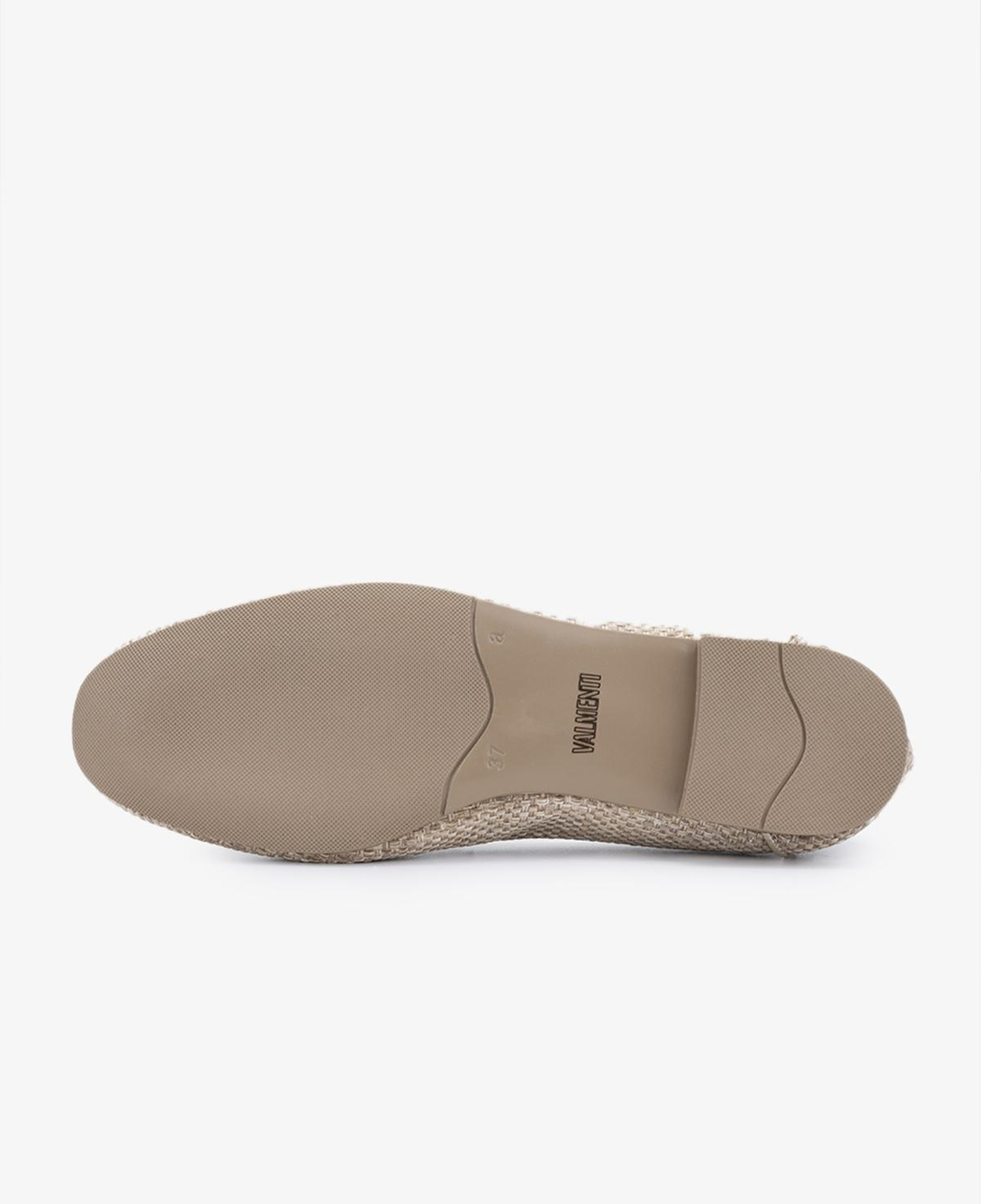 Valmenti Kadın Deri & Tekstil Bej Loafer Ayakkabı