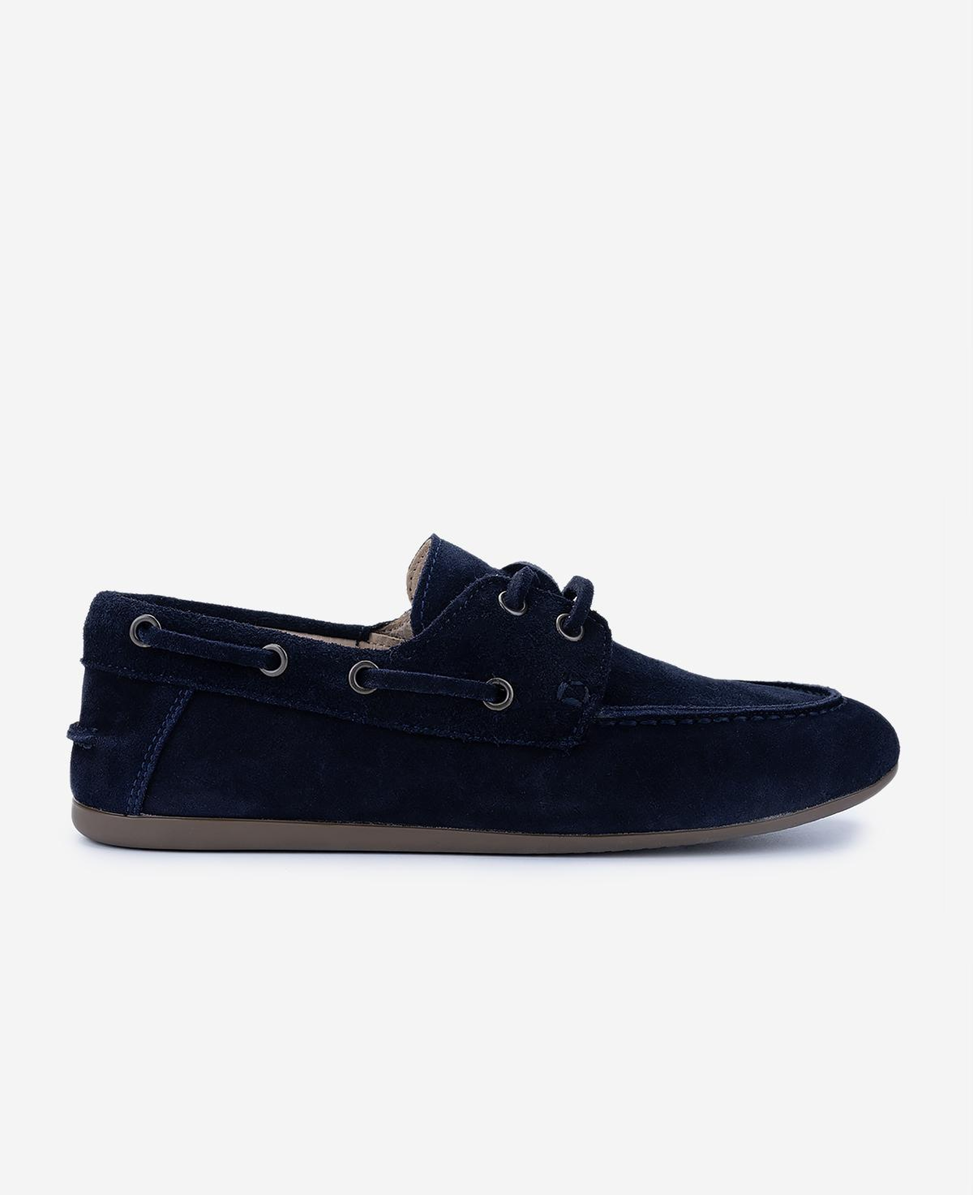 Valmenti Kadın Hakiki Deri Lacivert Süet Casual Ayakkabı