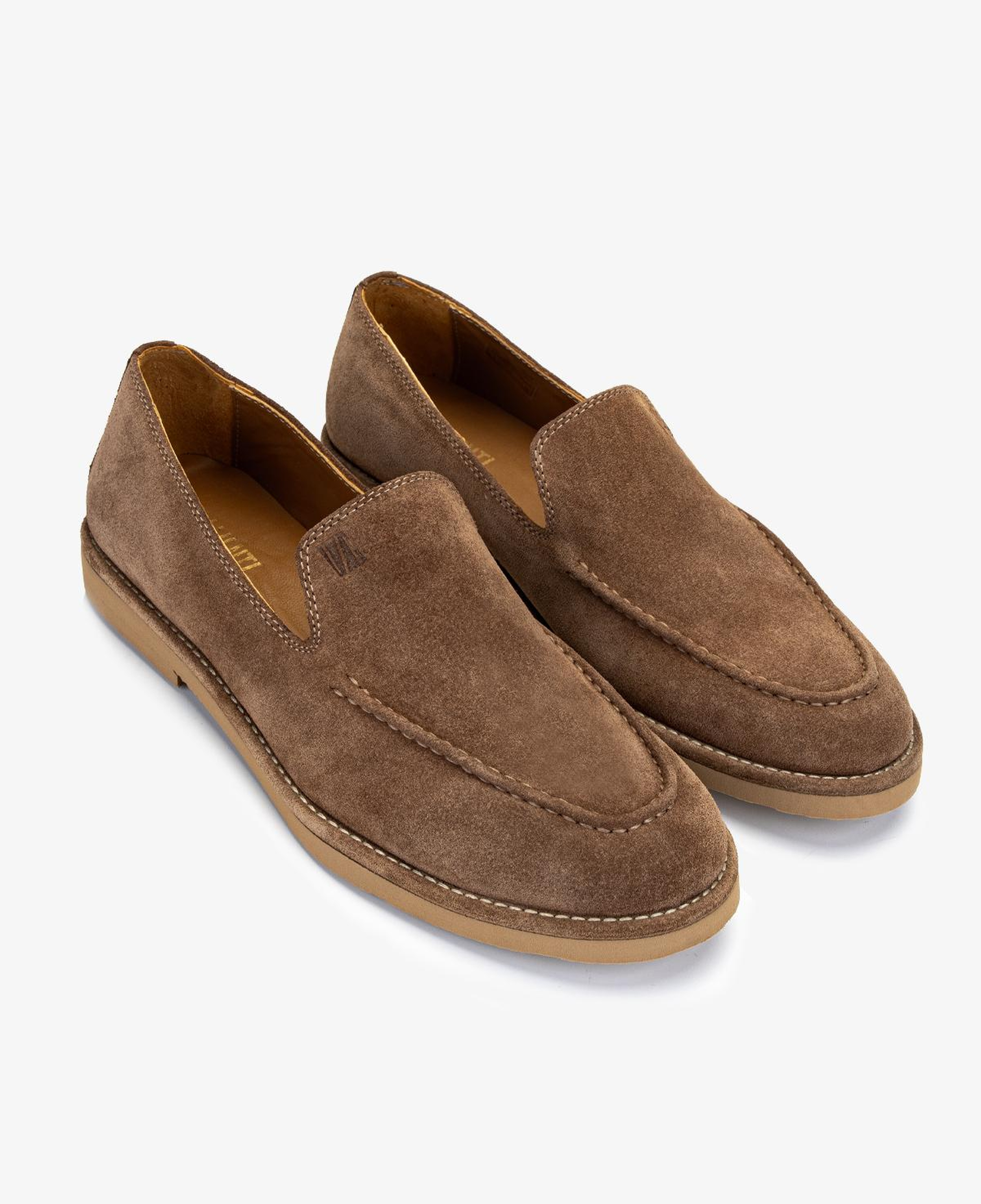 Valmenti Erkek Hakiki Deri Tarçın Loafer Ayakkabı