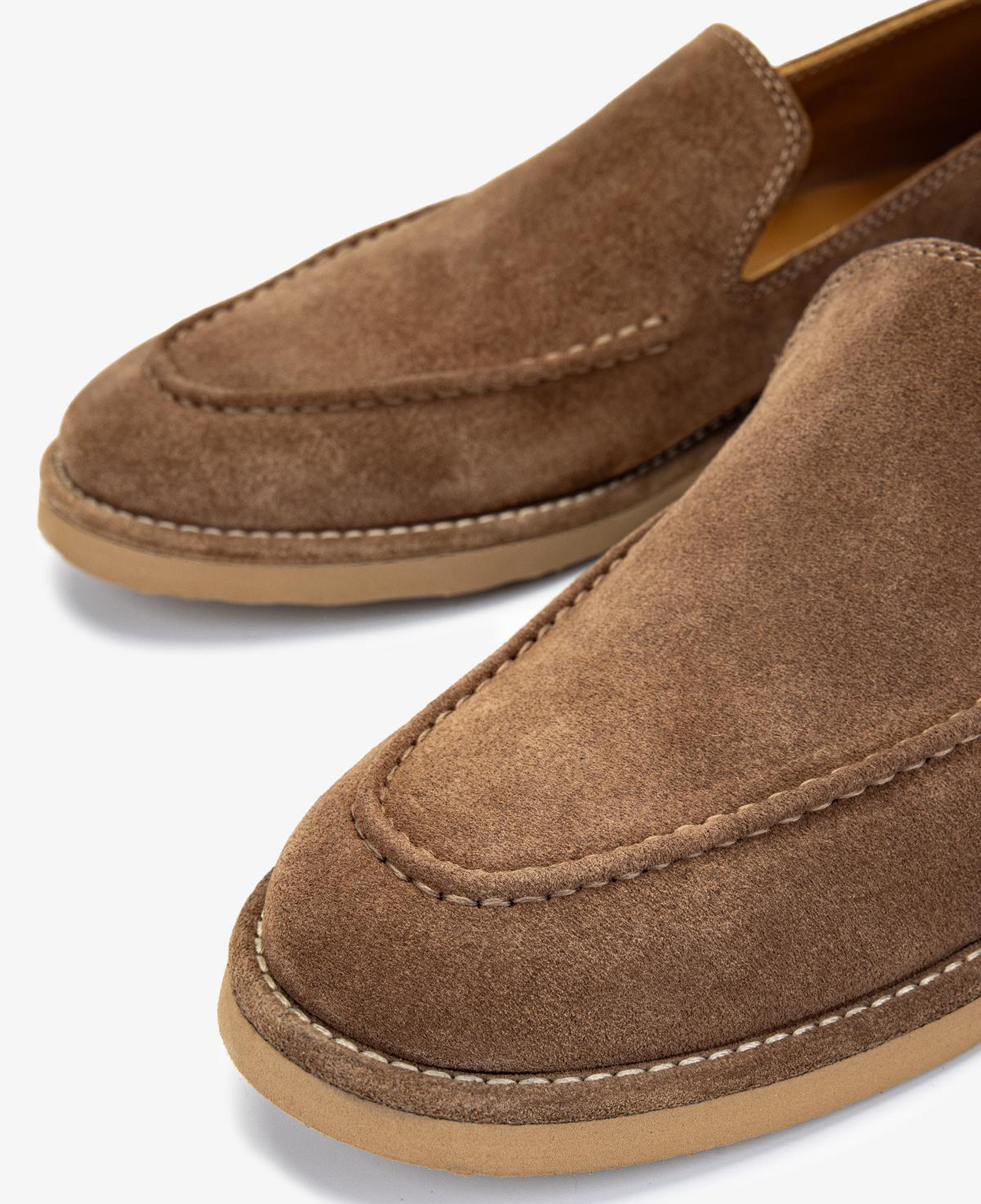 Valmenti Erkek Hakiki Deri Tarçın Loafer Ayakkabı