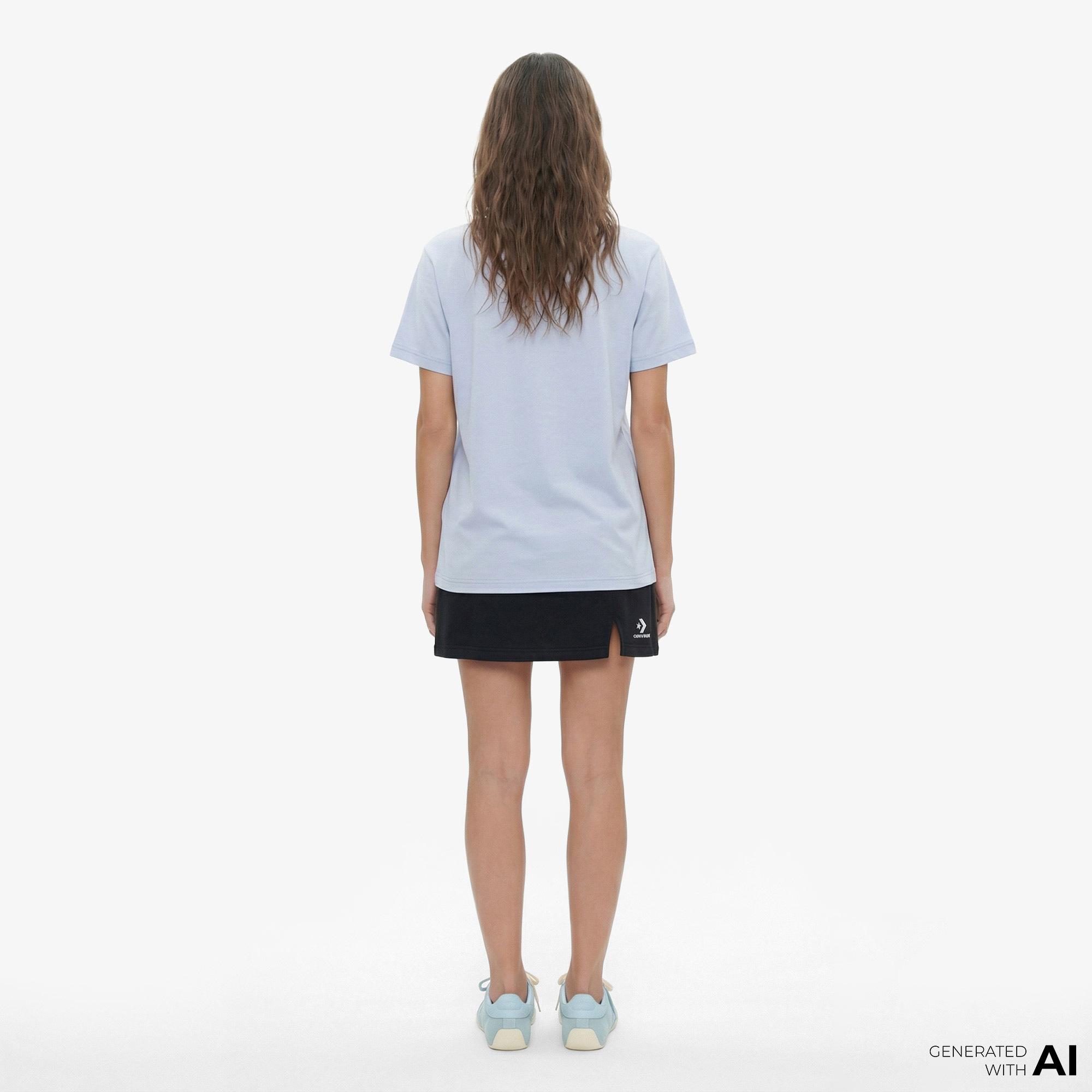 Converse Kadın Lila T-Shirt