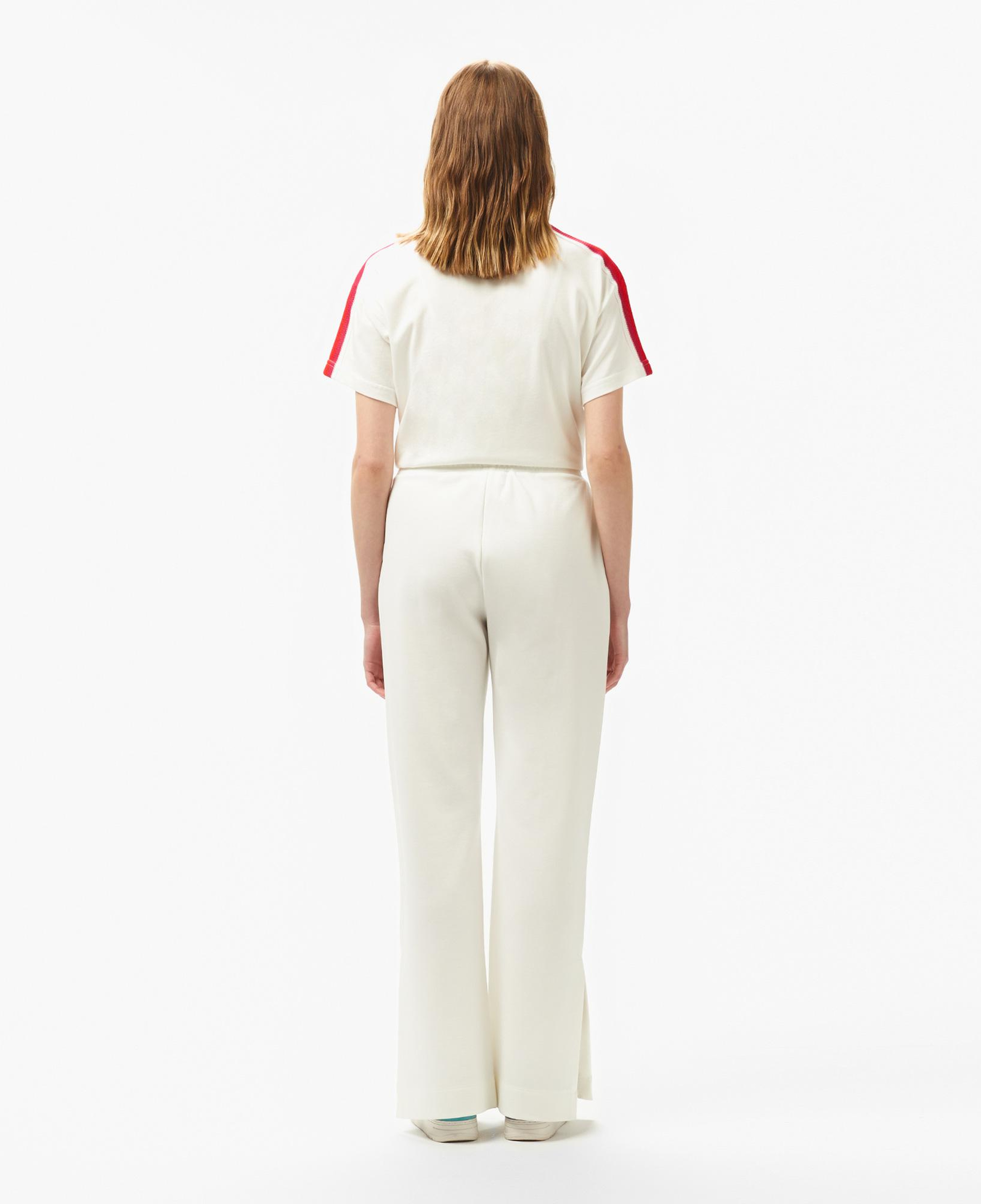 Lacoste Kadın Relaxed Fit Beyaz Pantolon