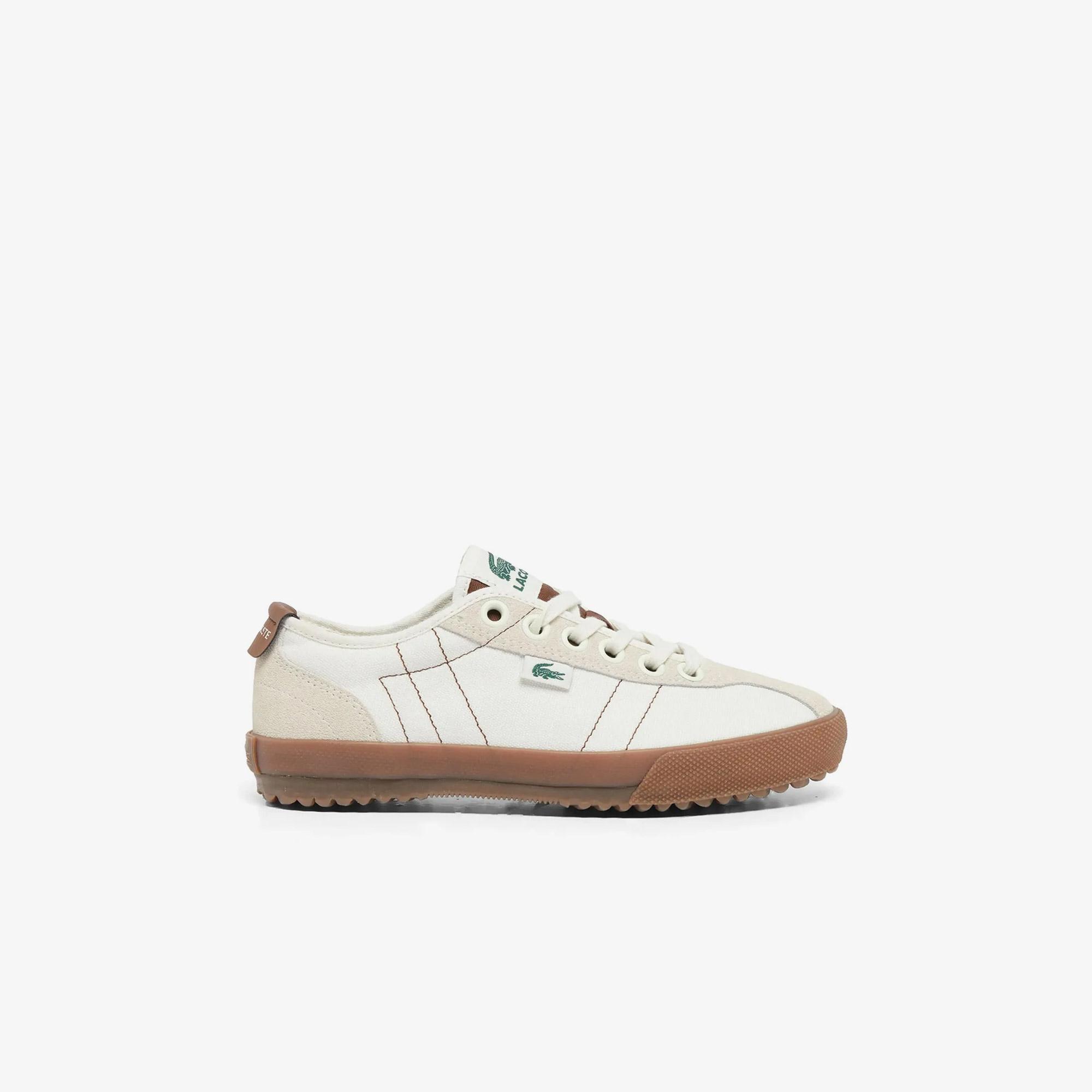 Lacoste Backslam Kadın Krem Sneaker