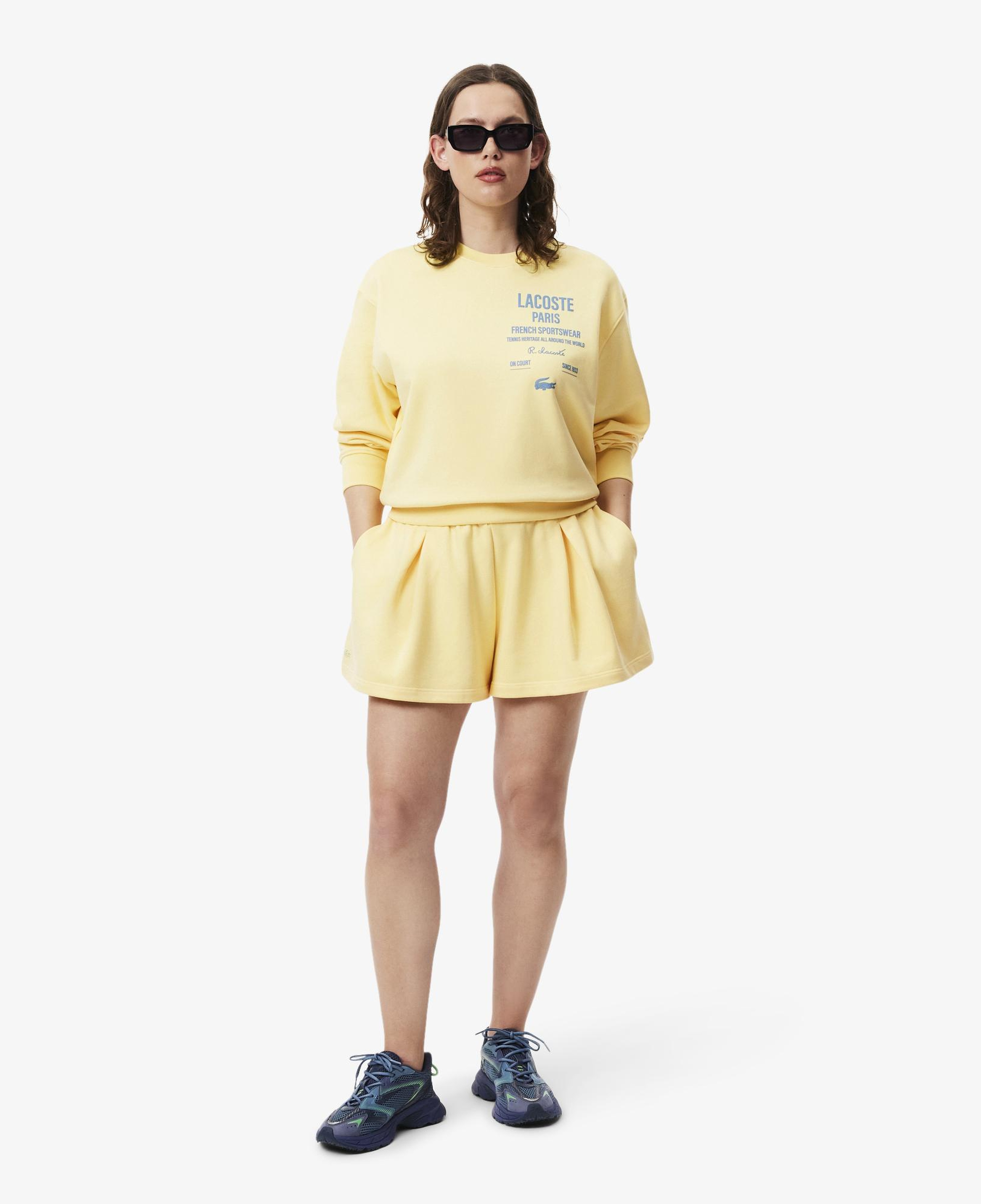 Lacoste Kadın Sarı Şort