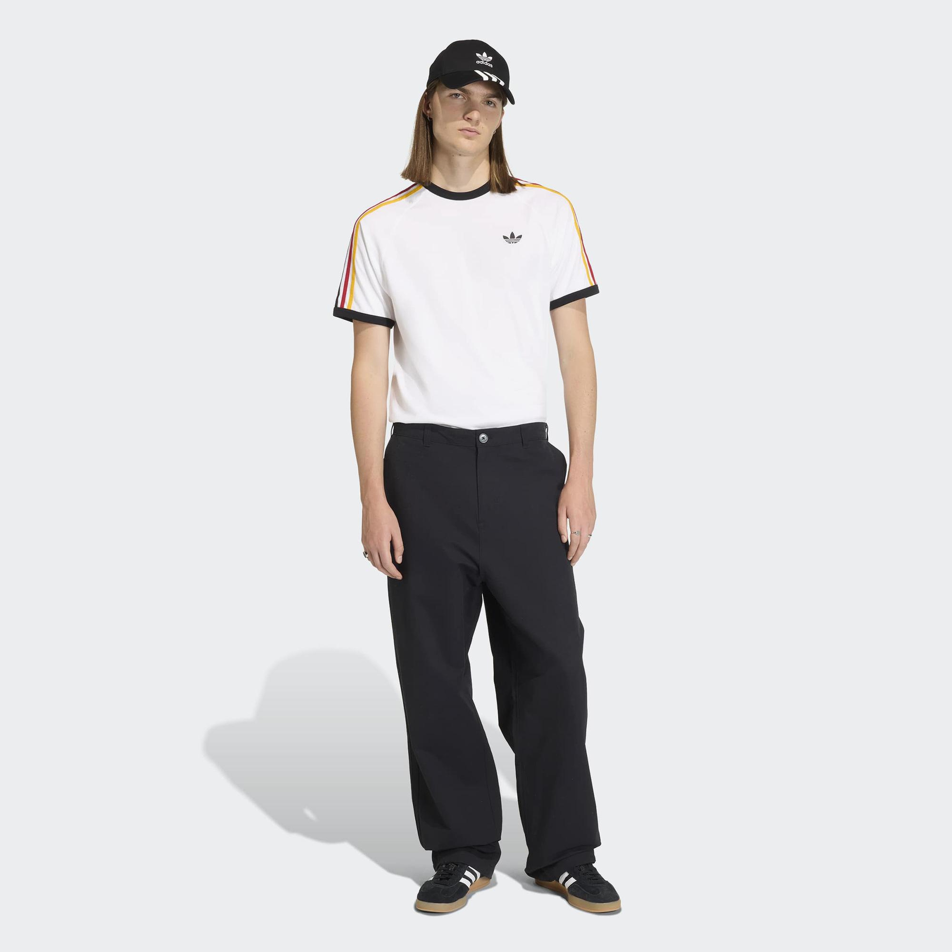 adidas 3-Stripes Erkek Beyaz T-Shirt