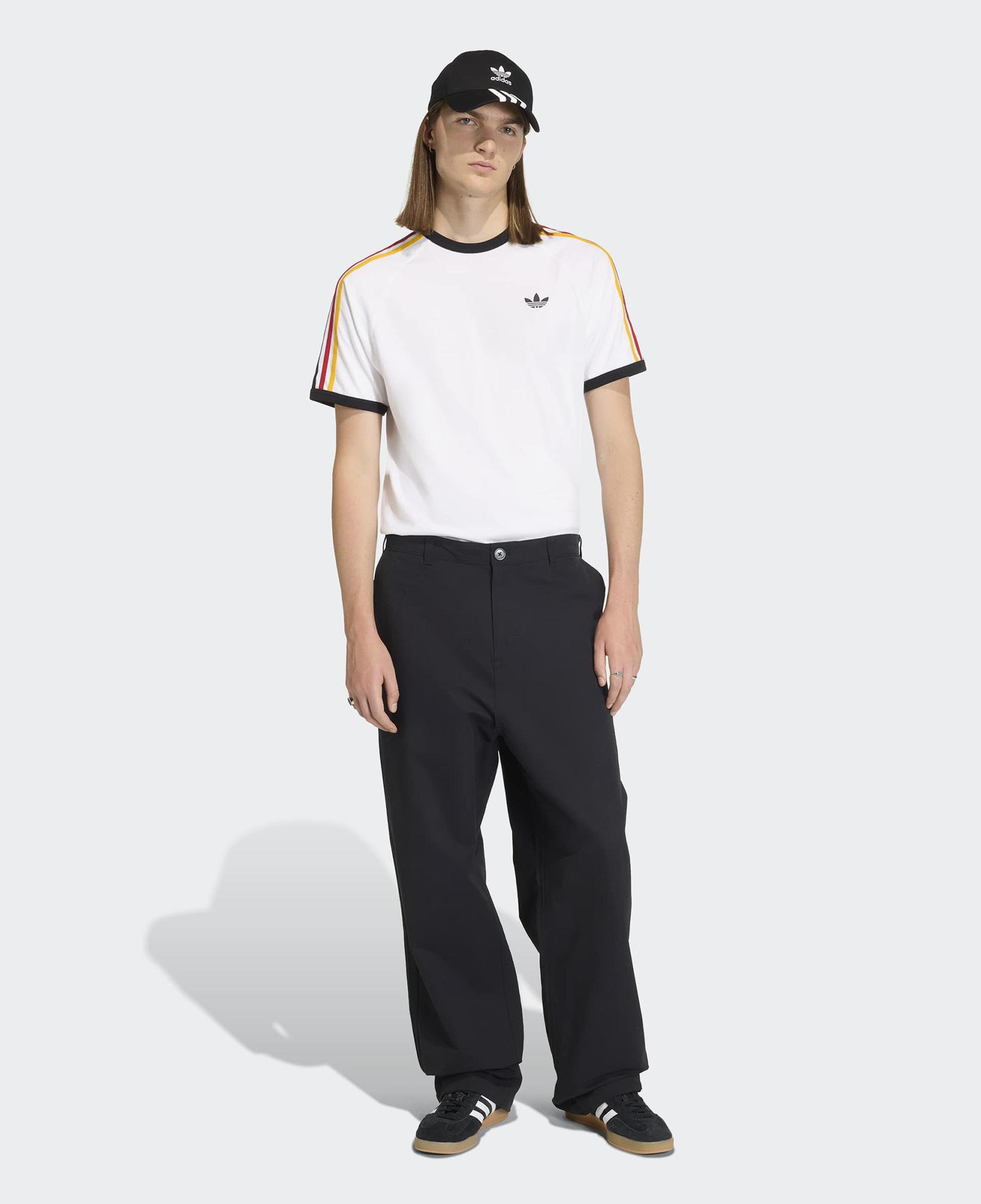 adidas 3-Stripes Erkek Beyaz T-Shirt