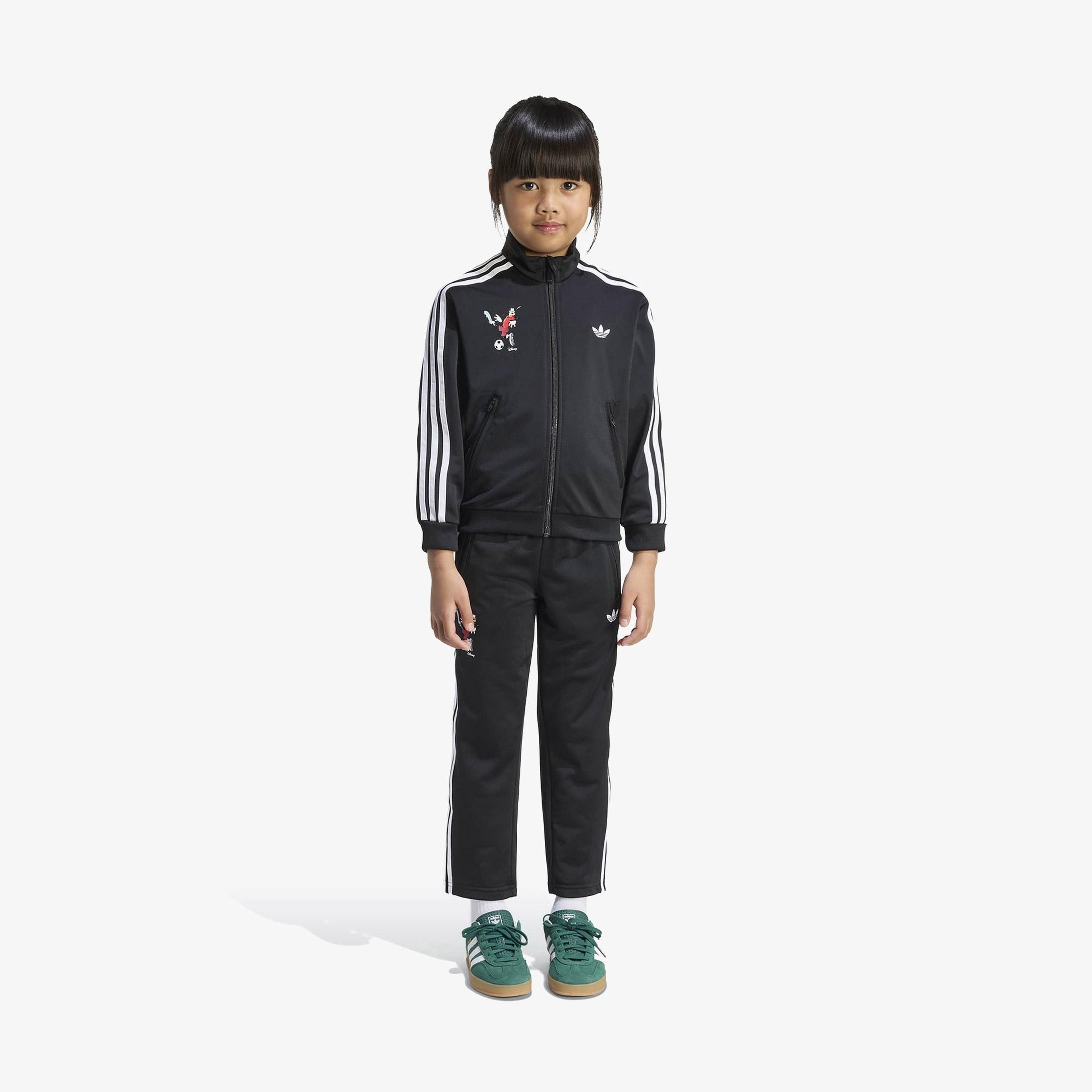 adidas Firebird Çocuk Siyah Eşofman Takımı