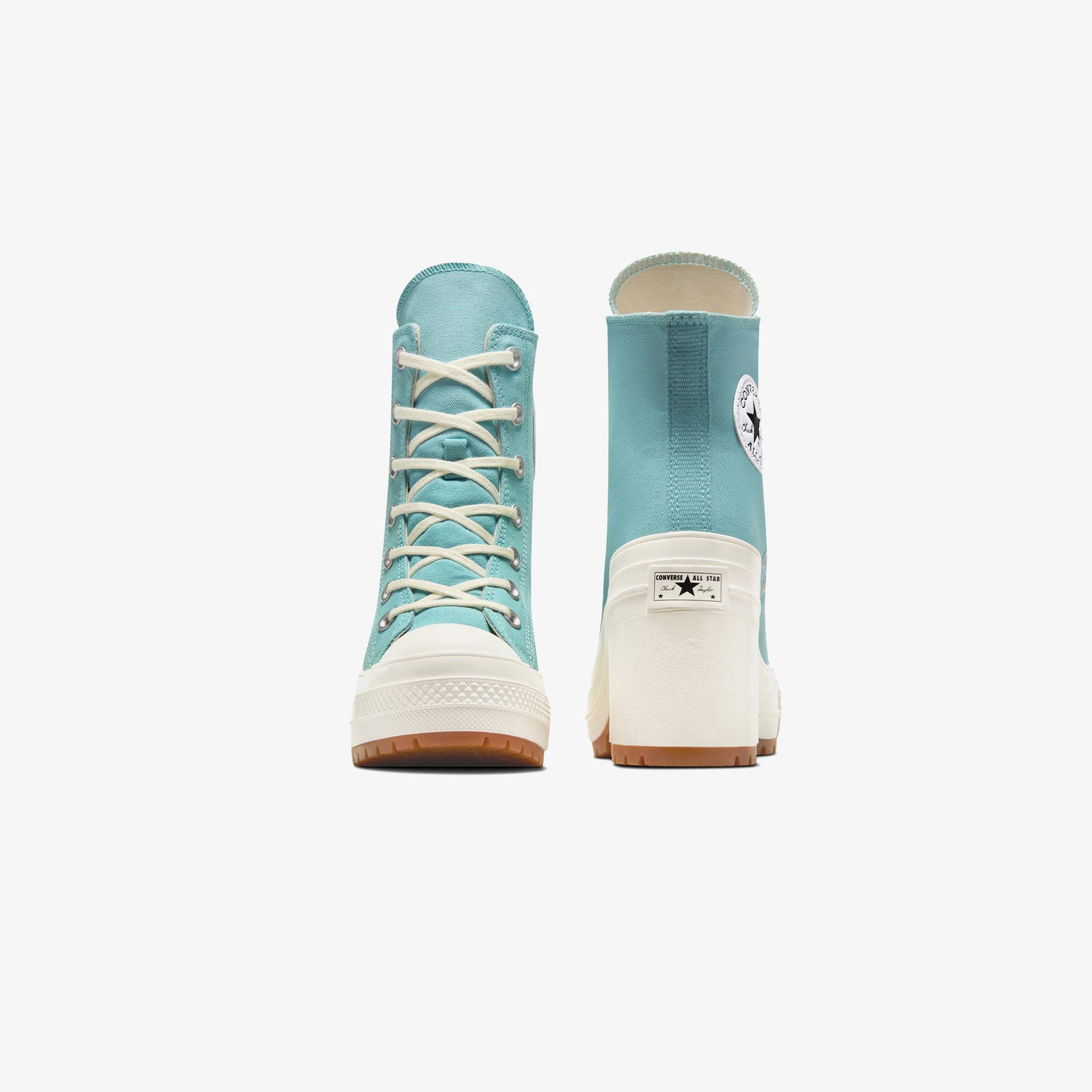 Converse Chuck 70 De Luxe Heel Unisex Mavi Platform Sneaker