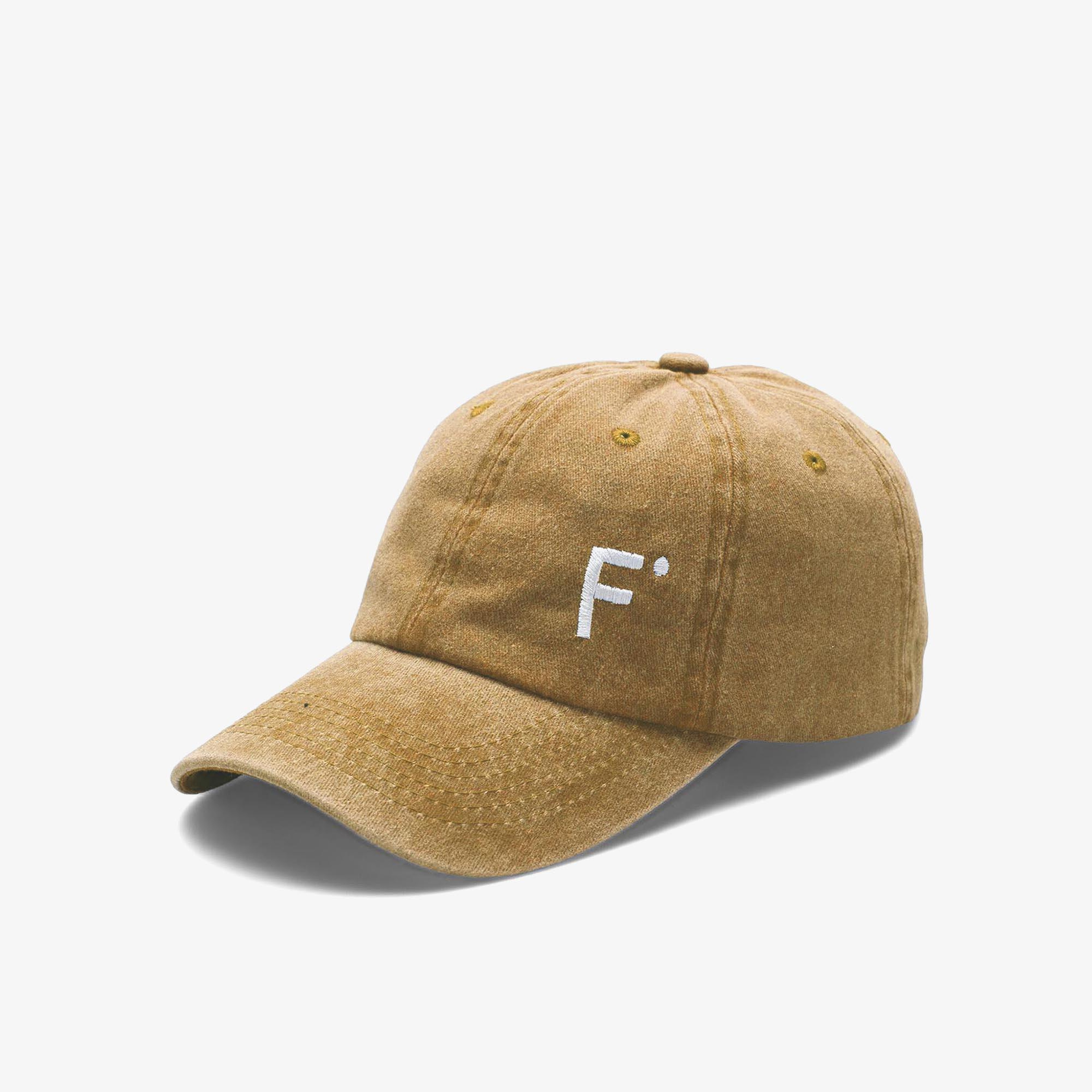 FashFed Yıkamalı Unisex Bej Şapka