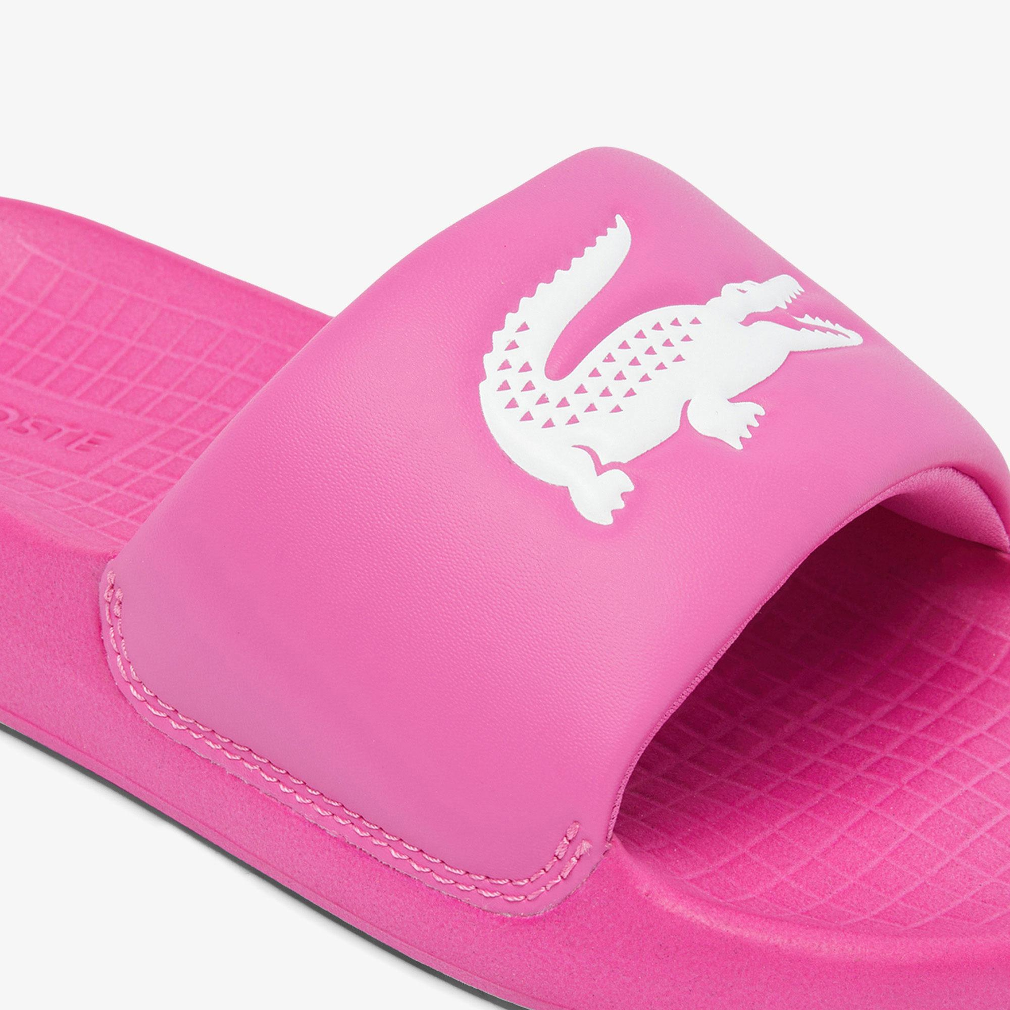 Lacoste Croco 1.0 Çocuk Pembe Terlik
