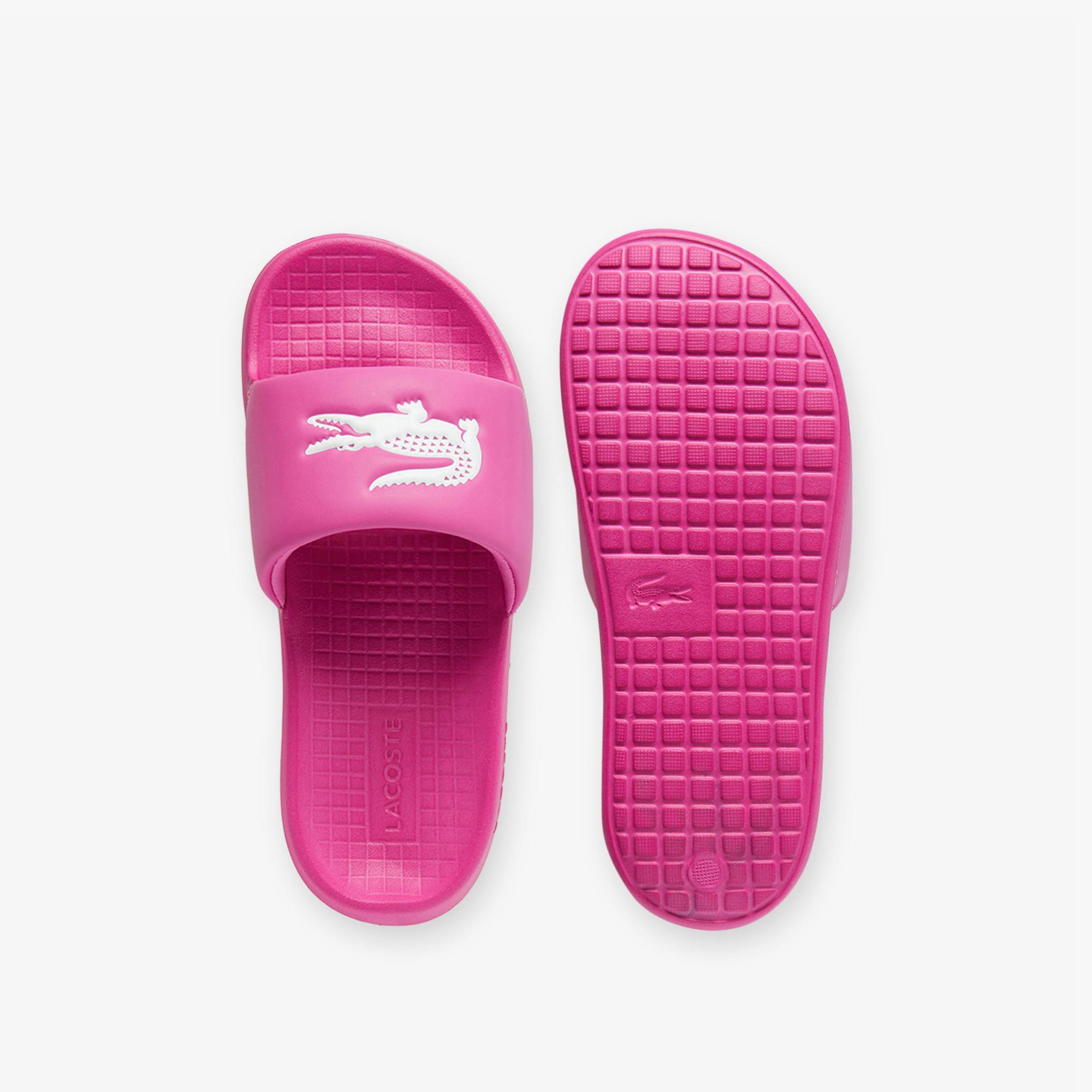 Lacoste Croco 1.0 Çocuk Pembe Terlik