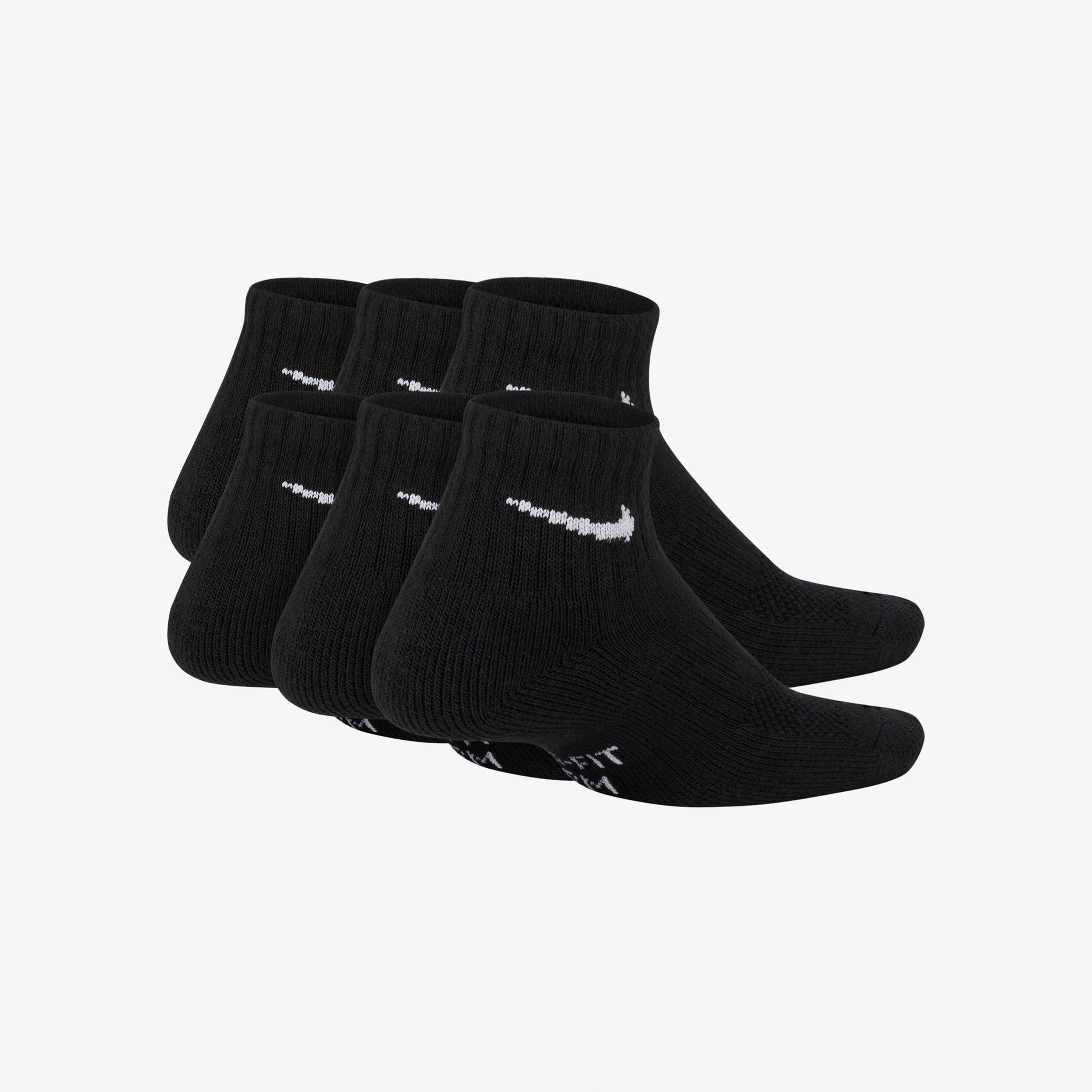 Nike Everyday 6'lı Çocuk Siyah Çorap