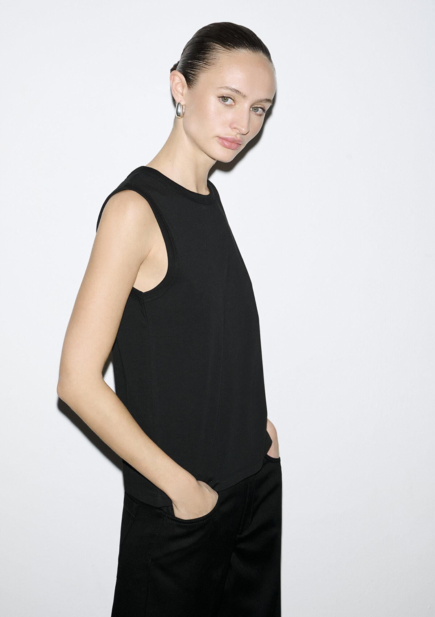 Mavi Siyah Basic Atlet Slim Fit / Dar Kesim 1614066-900