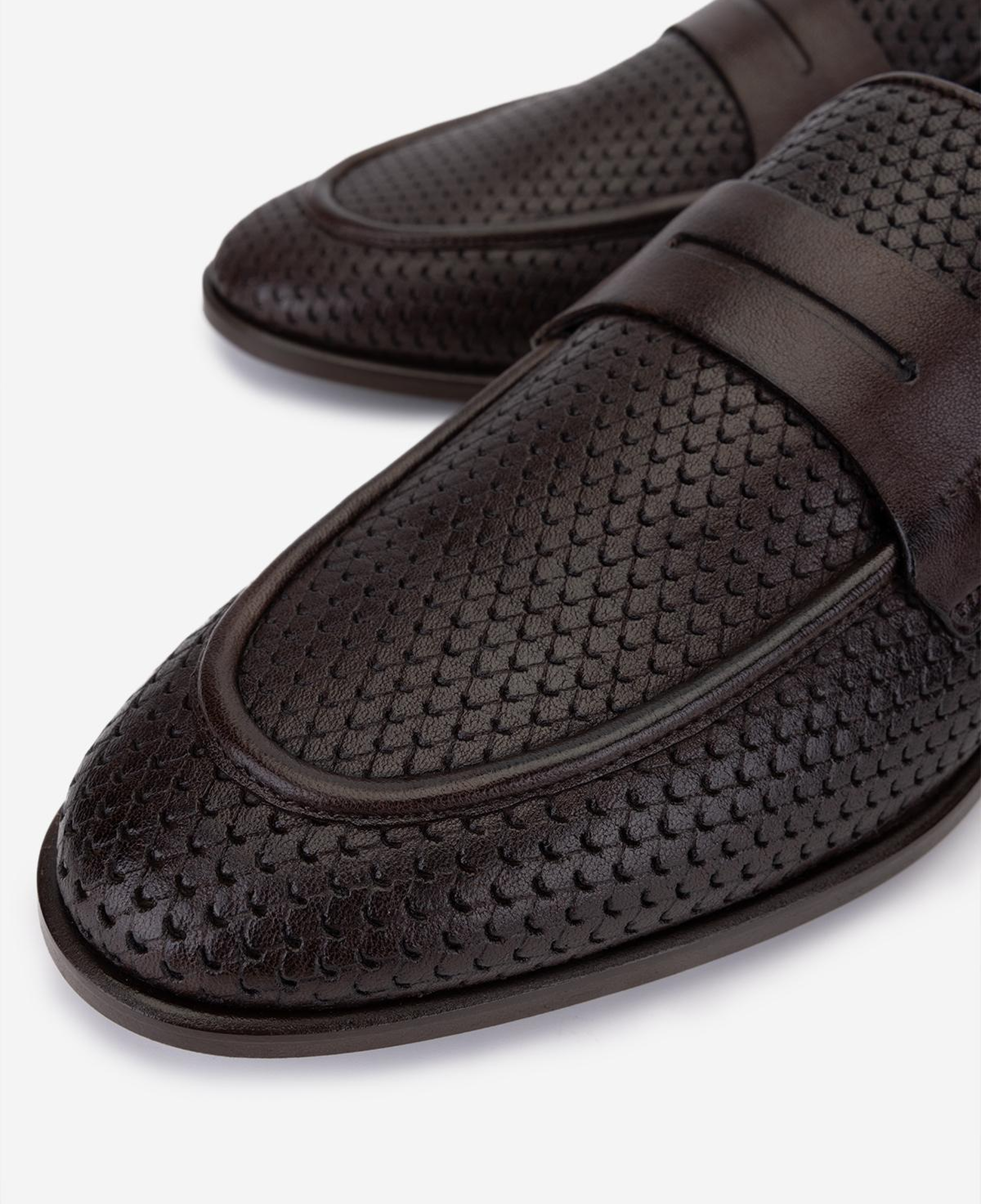 Valmenti Erkek Hakiki Deri Kahverengi Loafer Ayakkabı