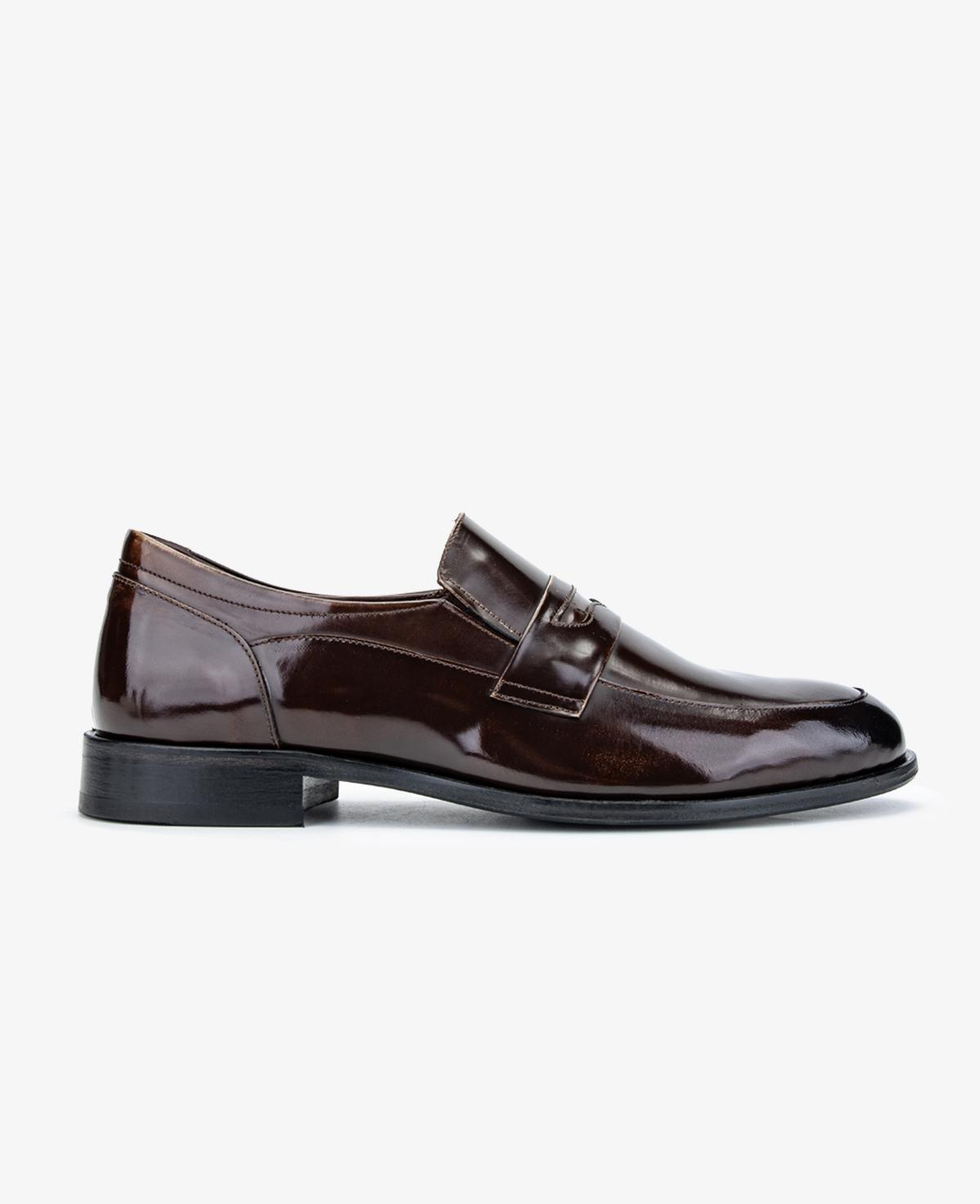 Valmenti Erkek Hakiki Deri Taba Loafer Ayakkabı