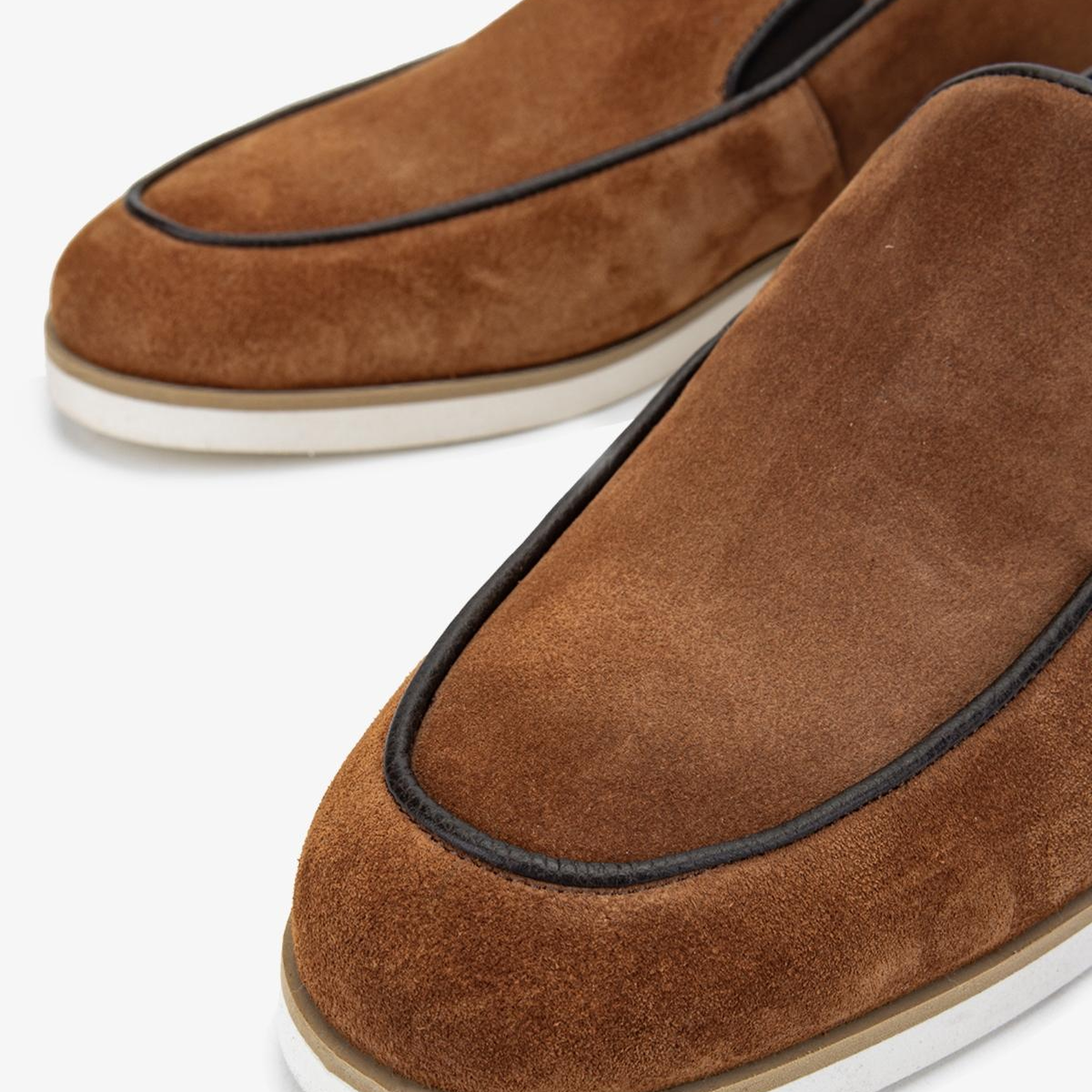 Valmenti Erkek Hakiki Deri Tarçın Loafer Ayakkabı