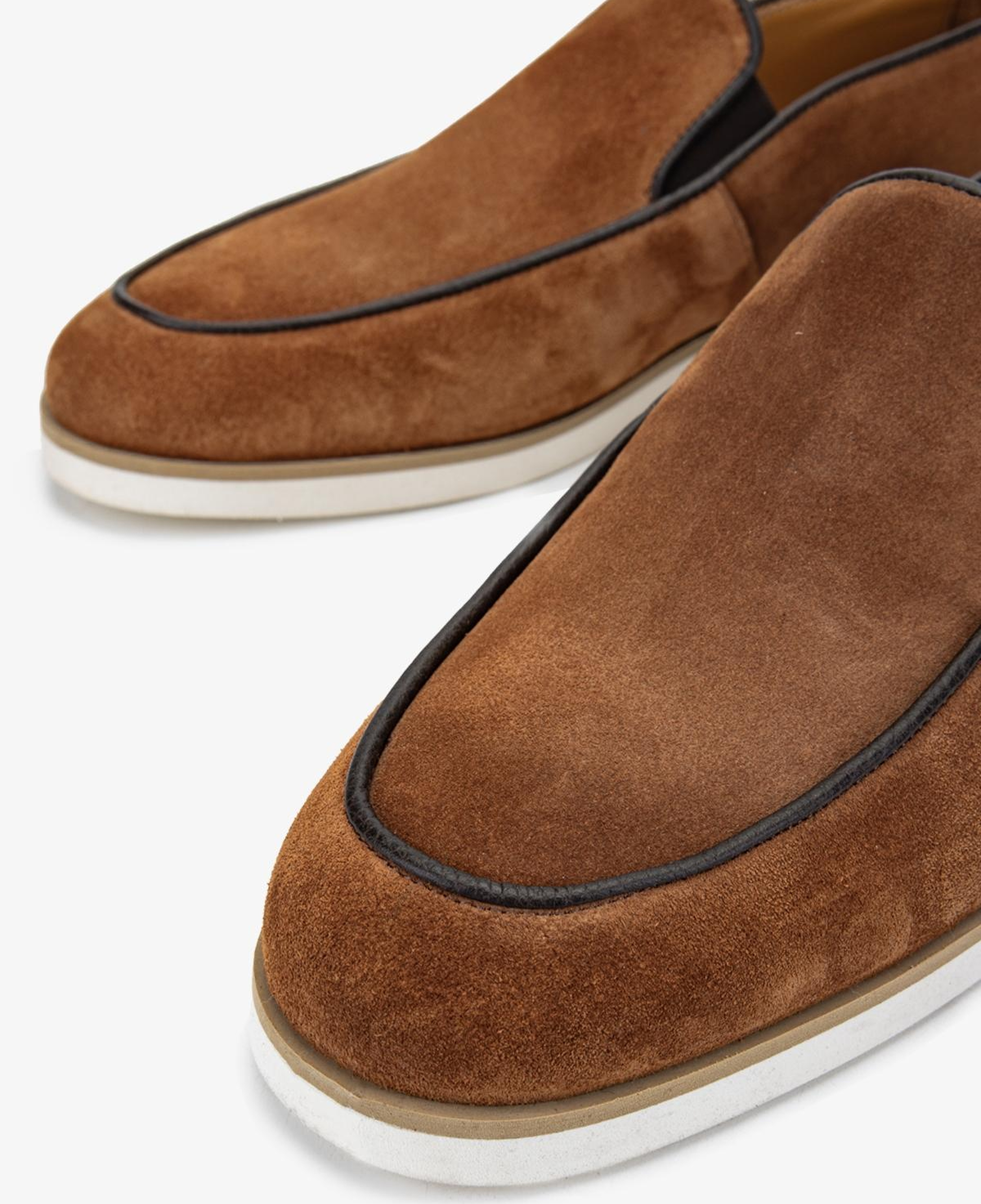 Valmenti Erkek Hakiki Deri Tarçın Loafer Ayakkabı